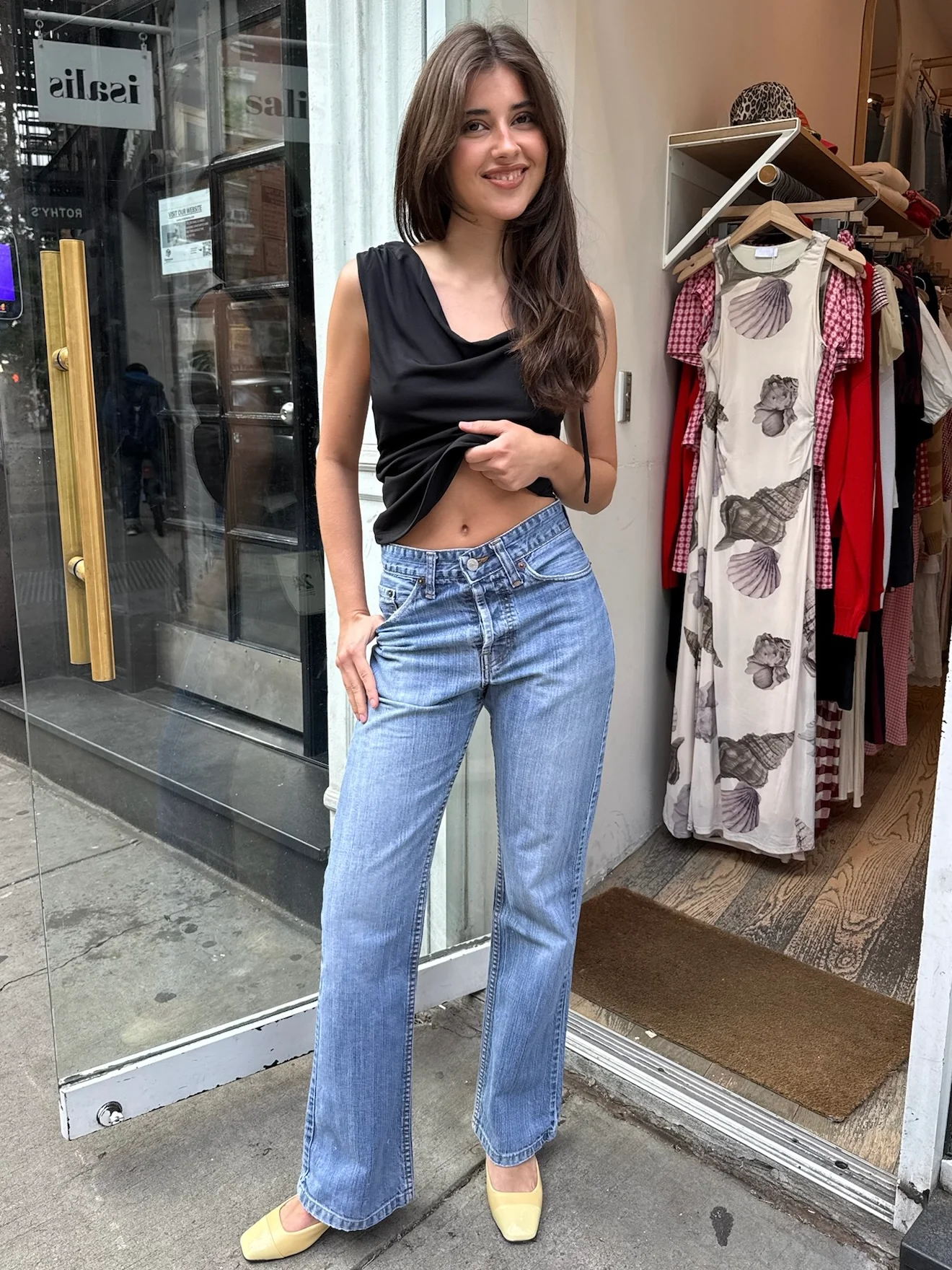 90s High Rise Jean in Indigo