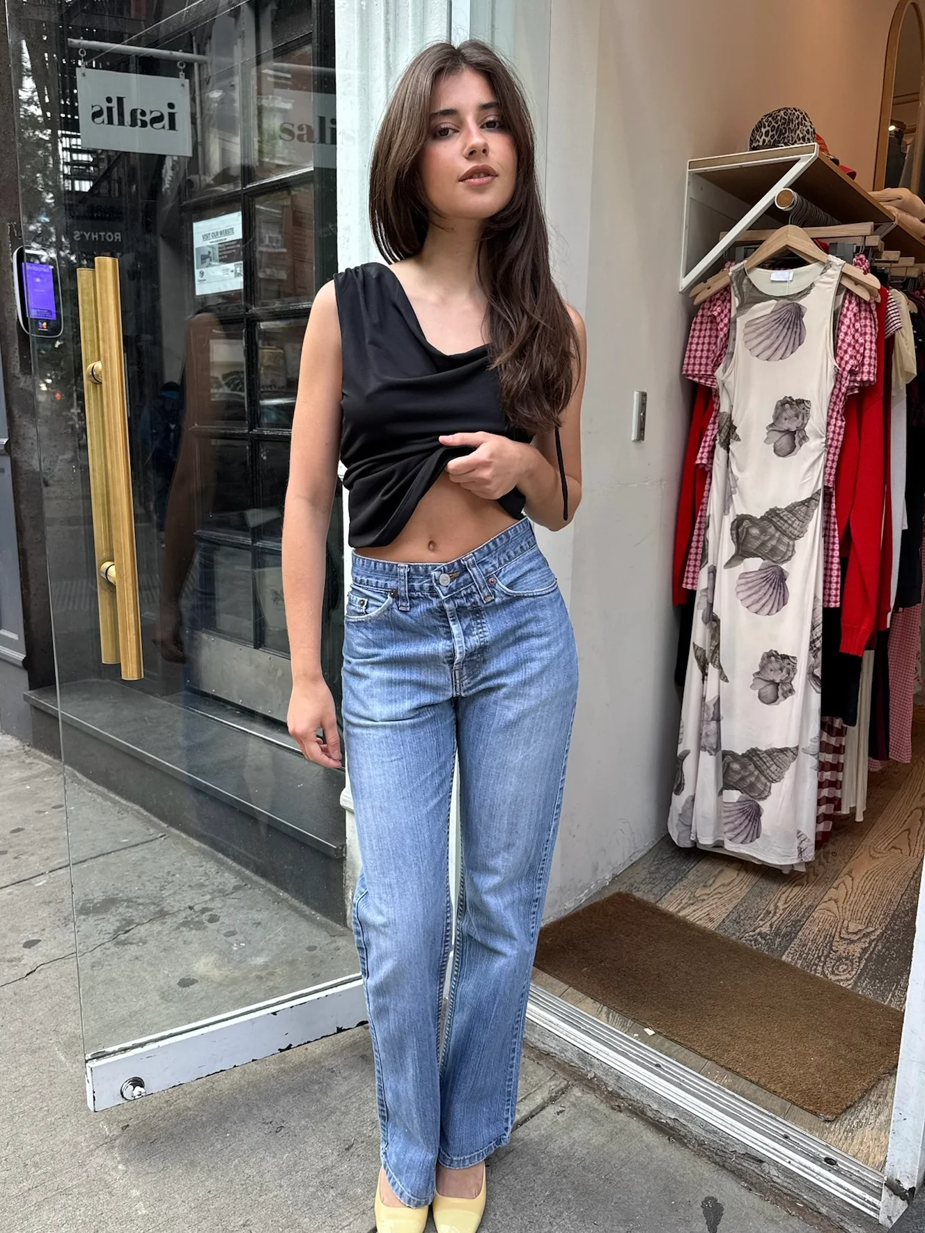 90s High Rise Jean in Indigo - Image 4