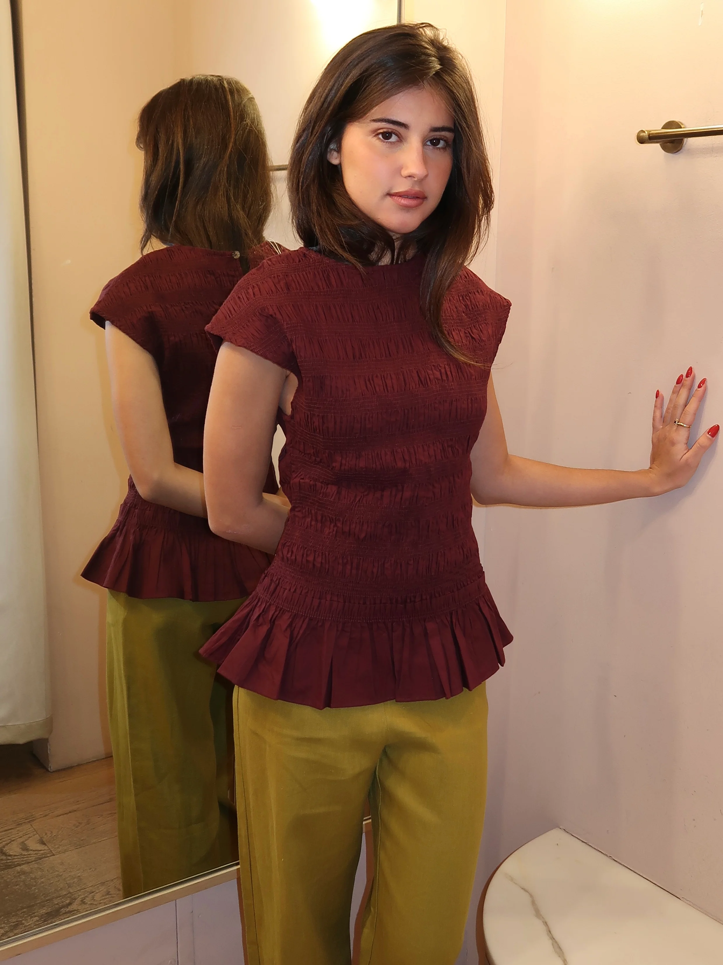 Ale Top in Mulberry - Image 2