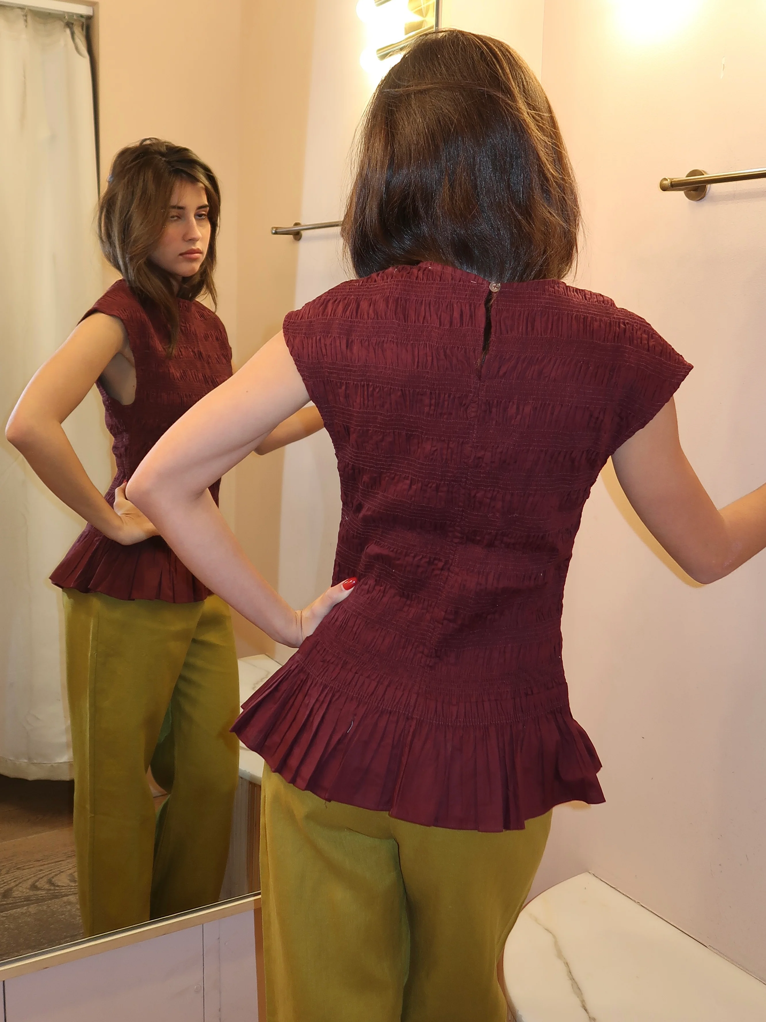 Ale Top in Mulberry - Image 3