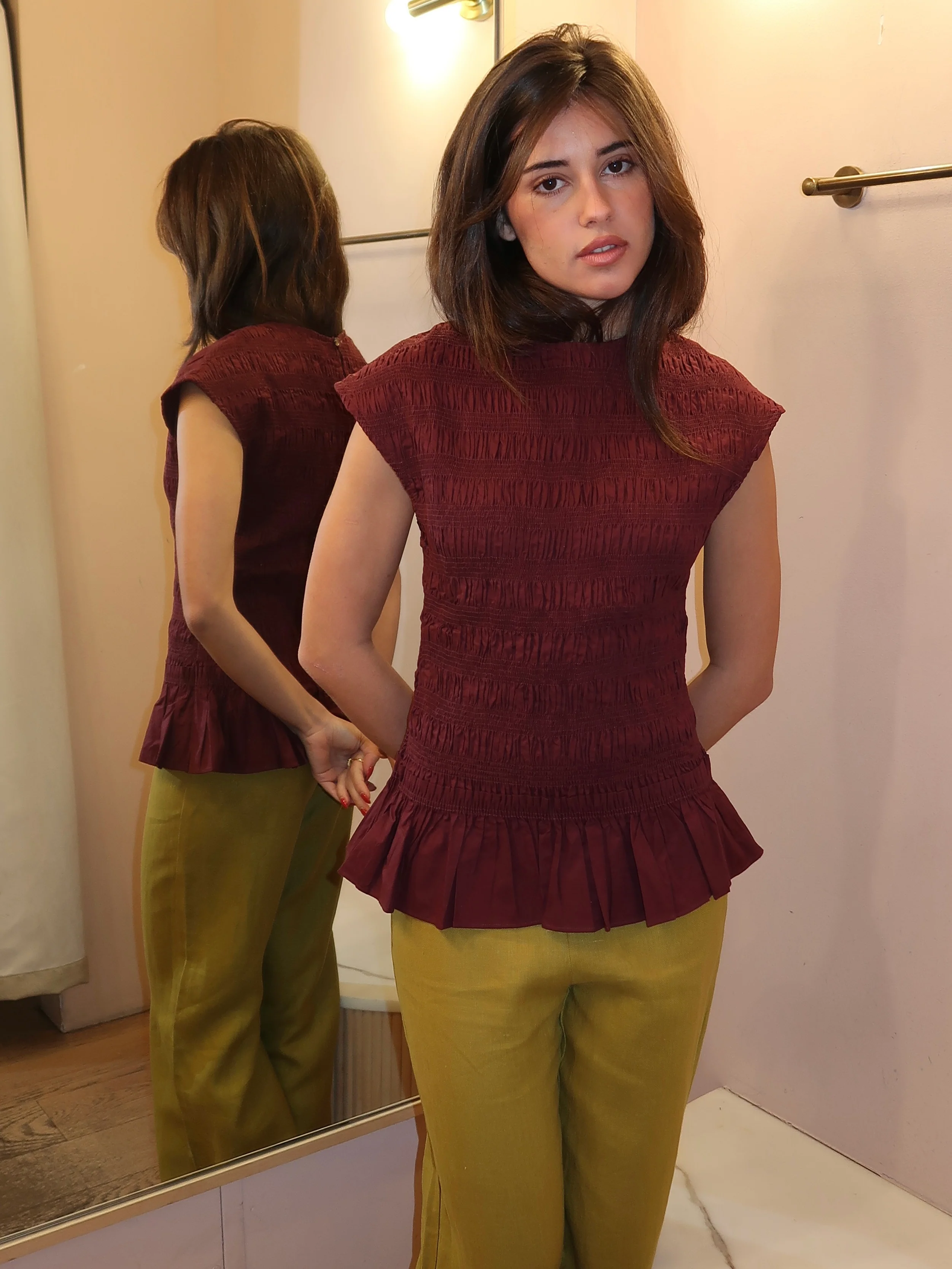 Ale Top in Mulberry - Image 4