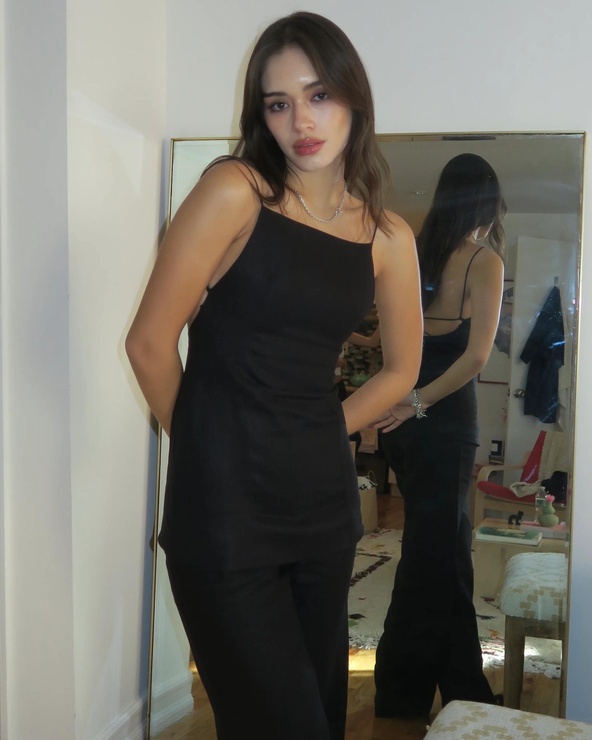 Annecy Top in Black - Image 3