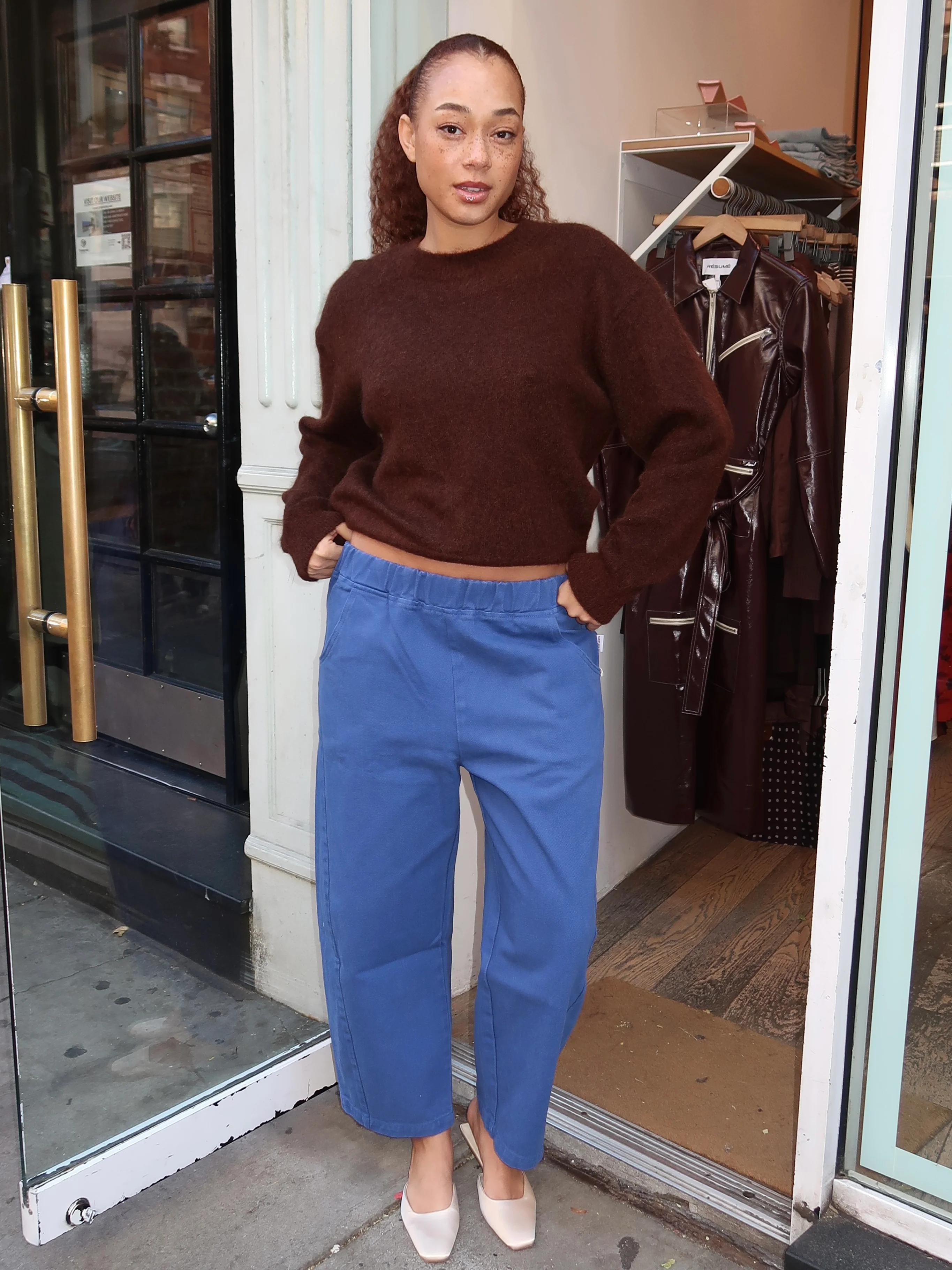 Arc Pants in Azure - Image 4