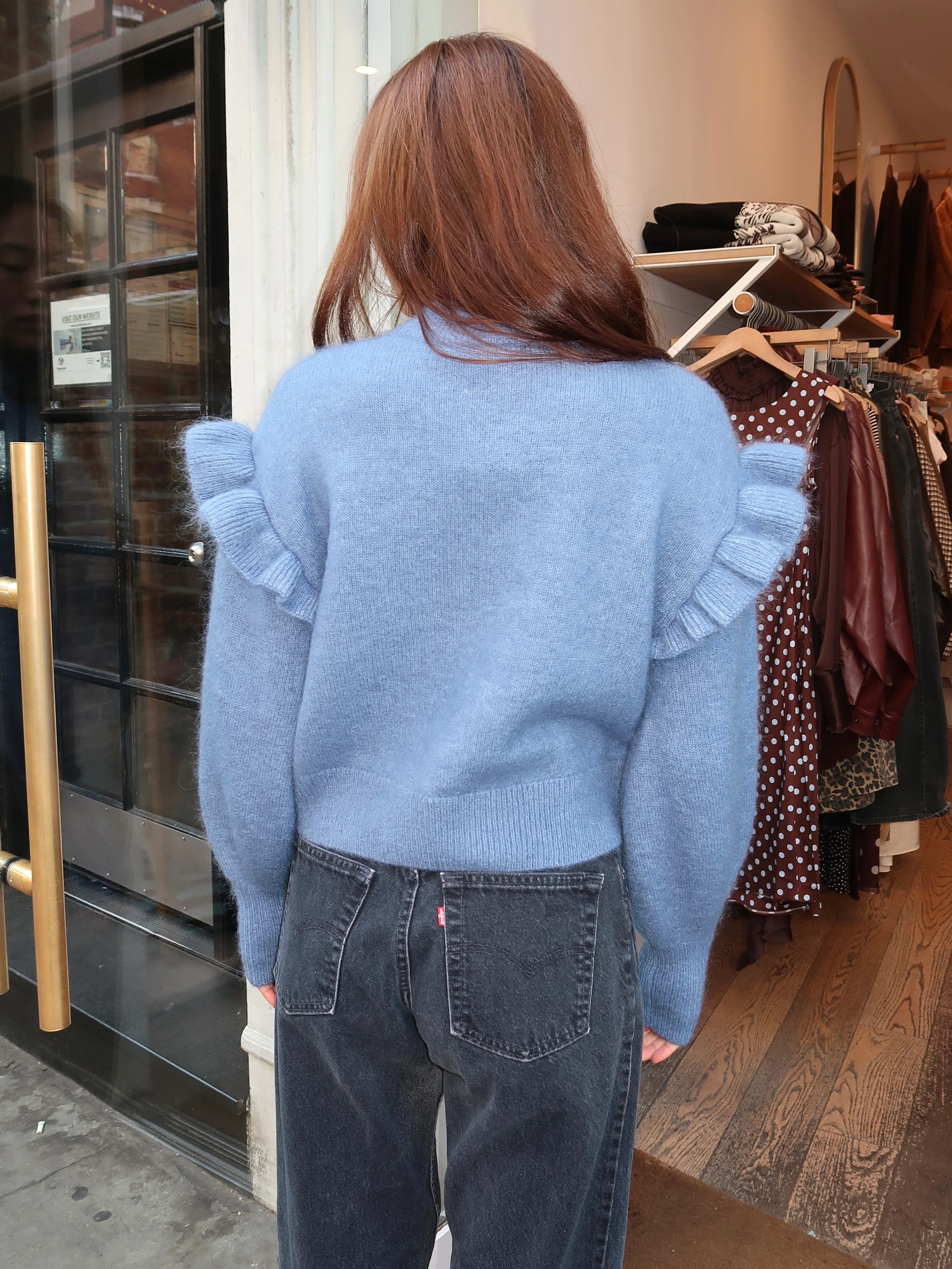 Azar Knit in Blue - Image 3