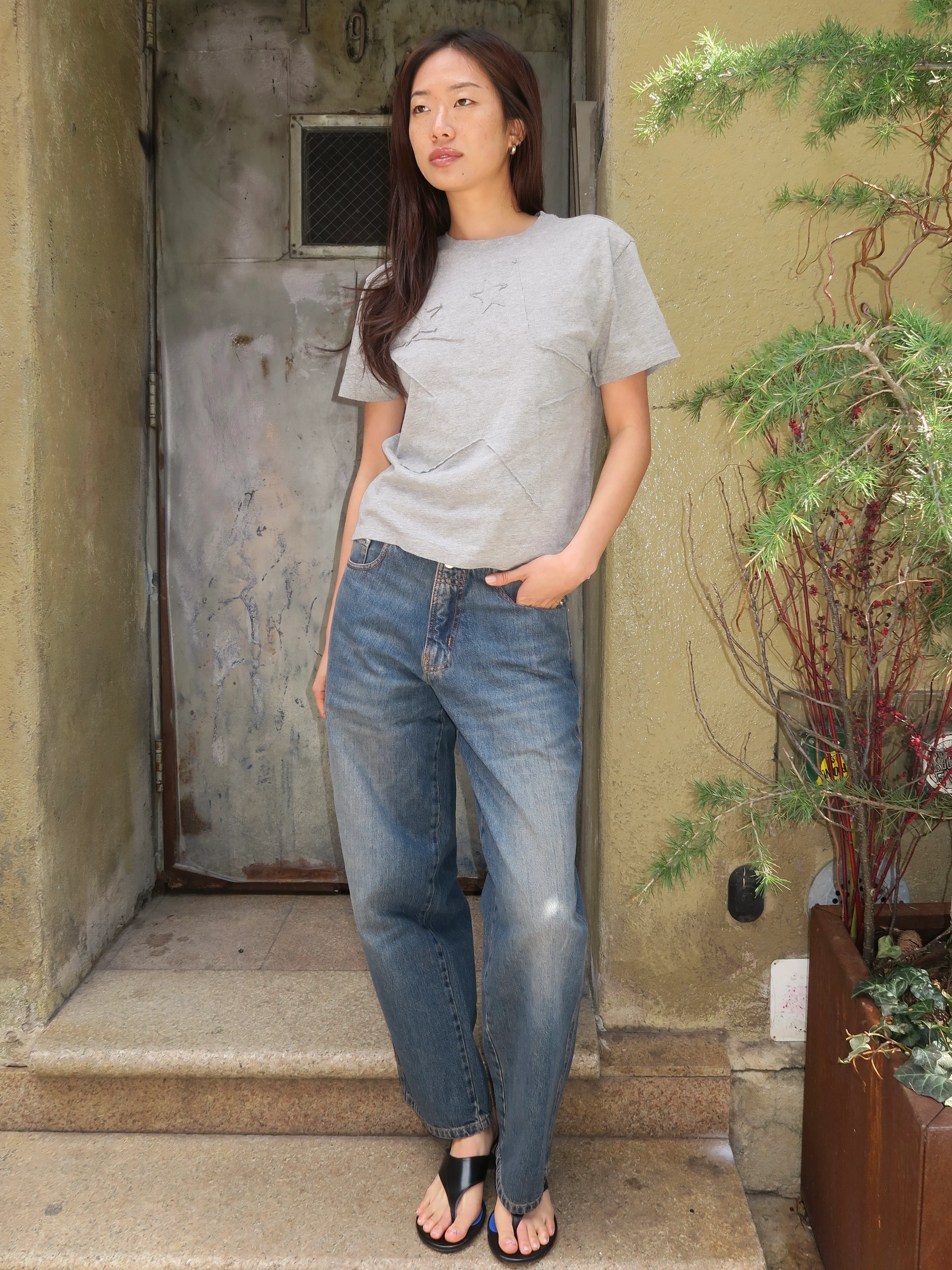 Baggy Trousers in Dark Blue - Image 4