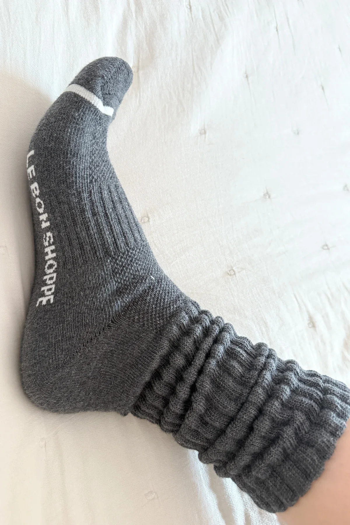 Ballet Socks in Charcoal - Image 2