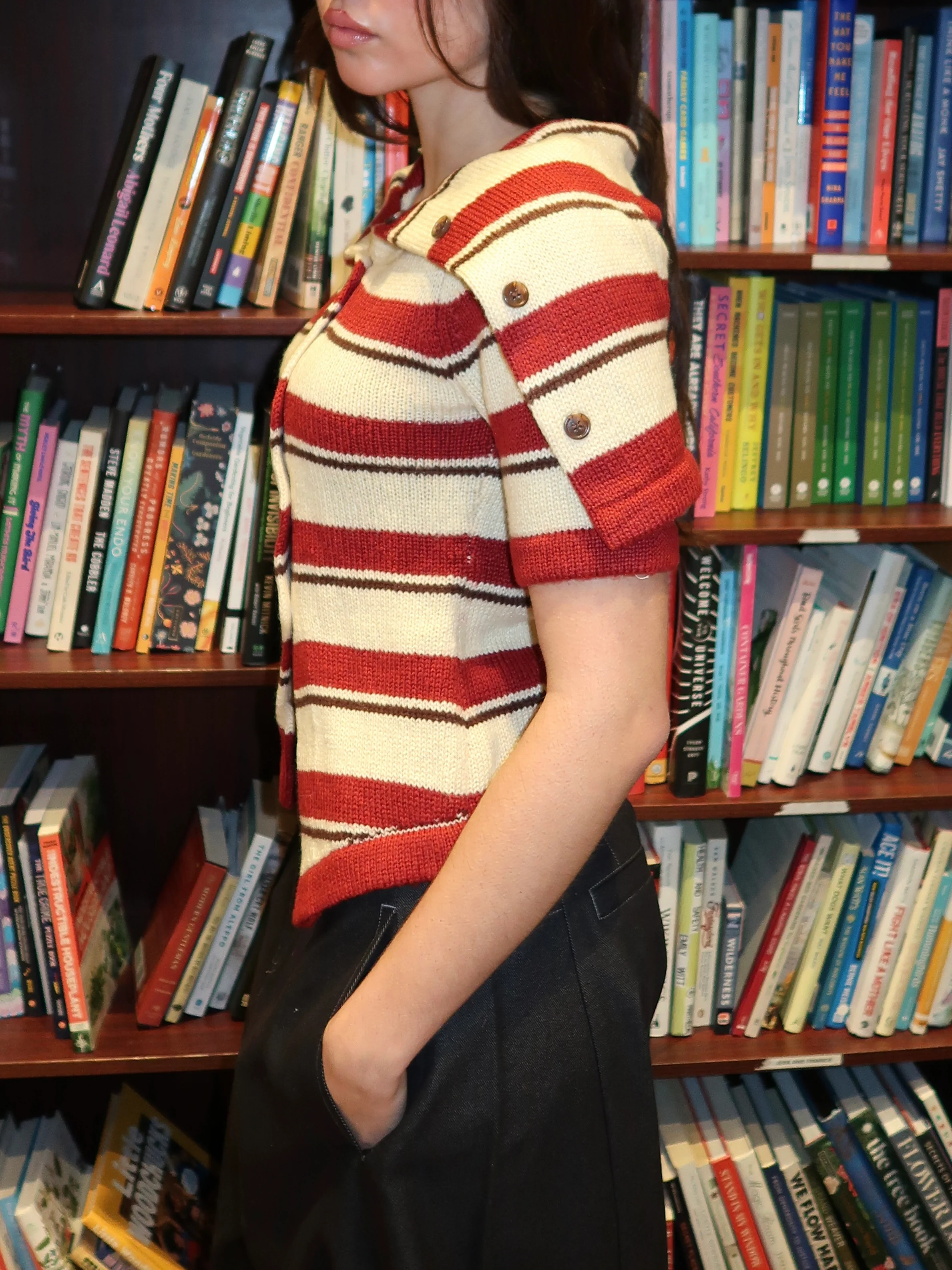 Berry Butter Knit Cardigan in Multi - Image 4
