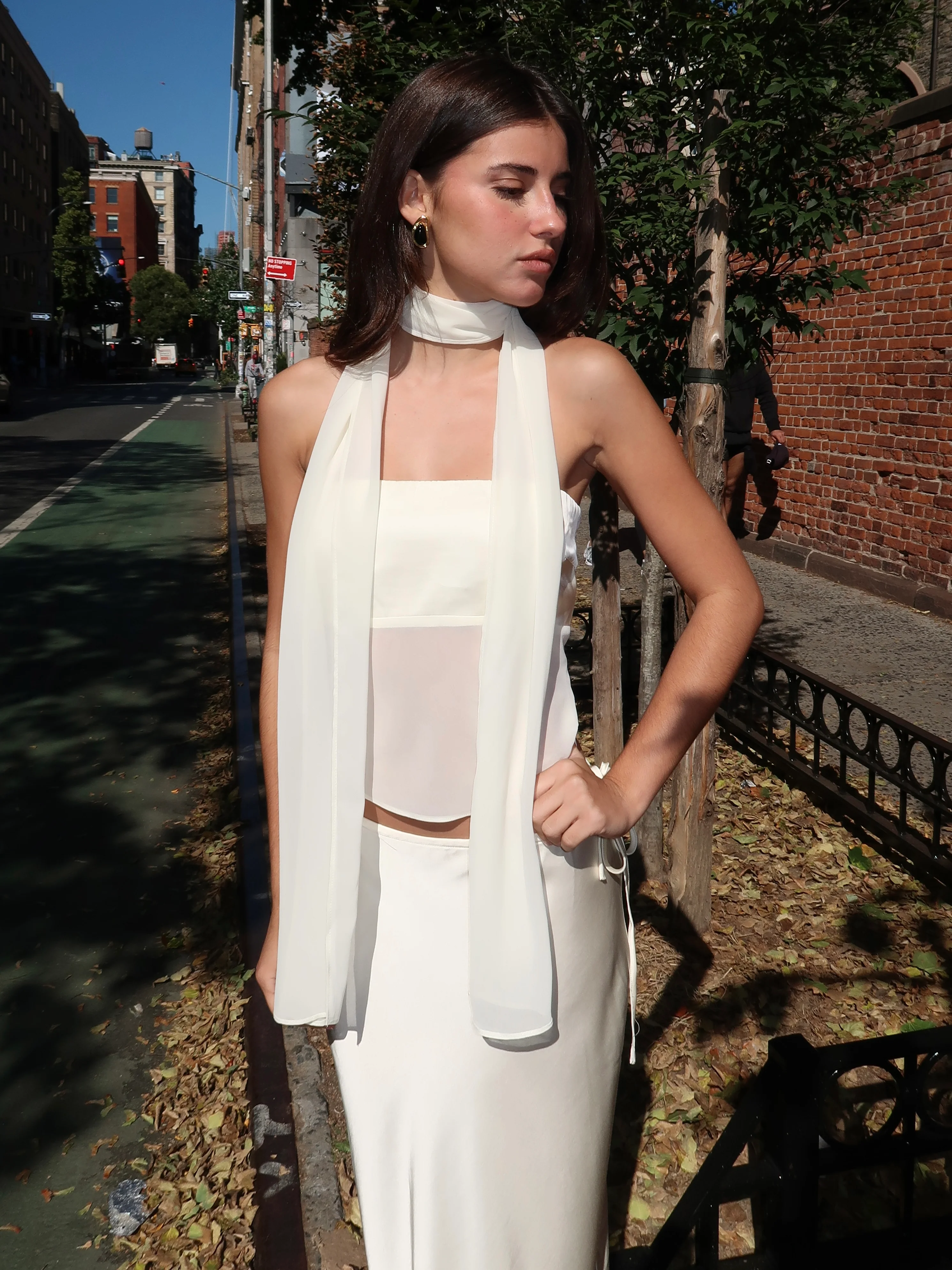 Beso Tube Top in Cream - Image 4