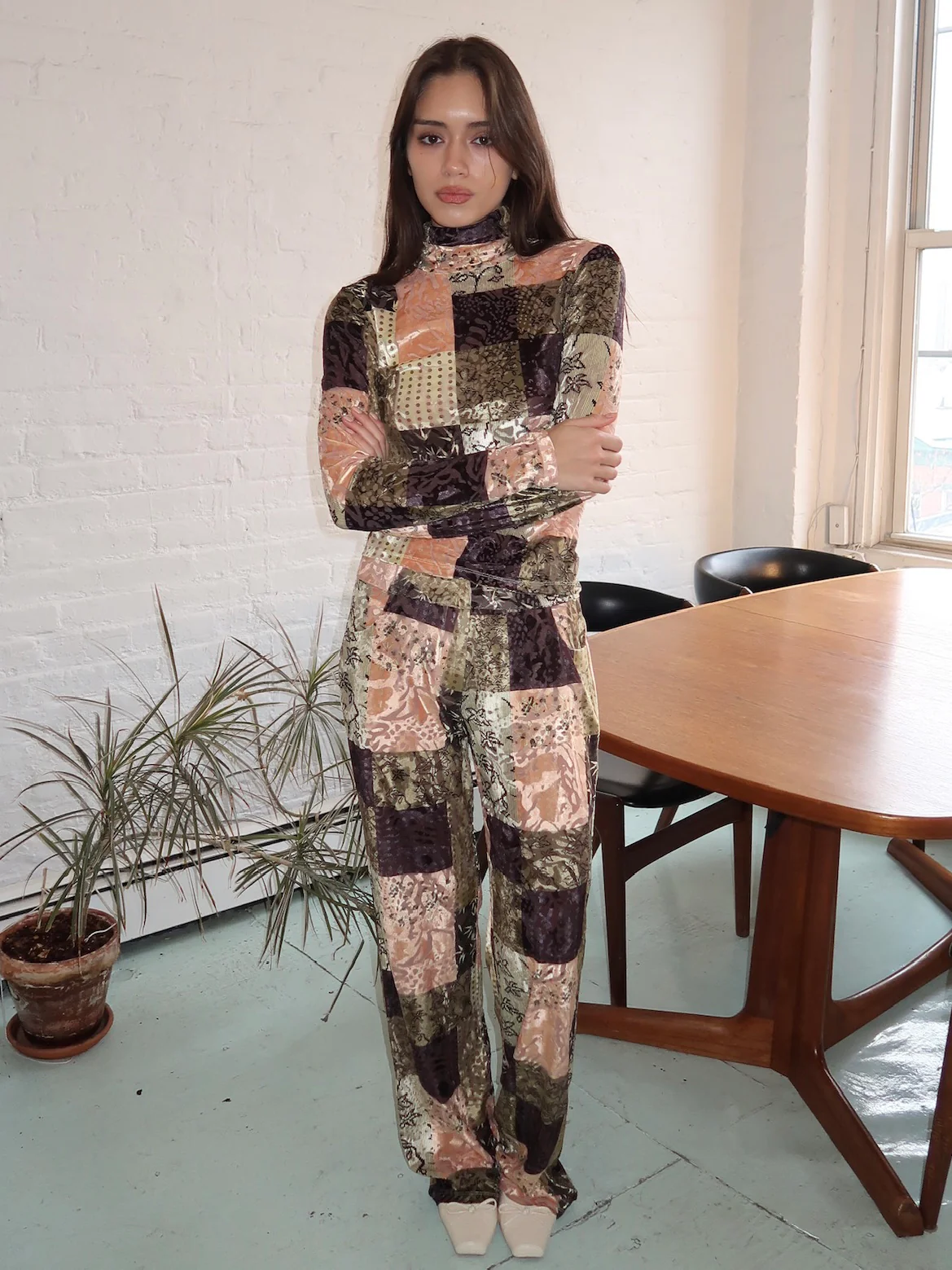 Brity Pant in Multi - Image 2