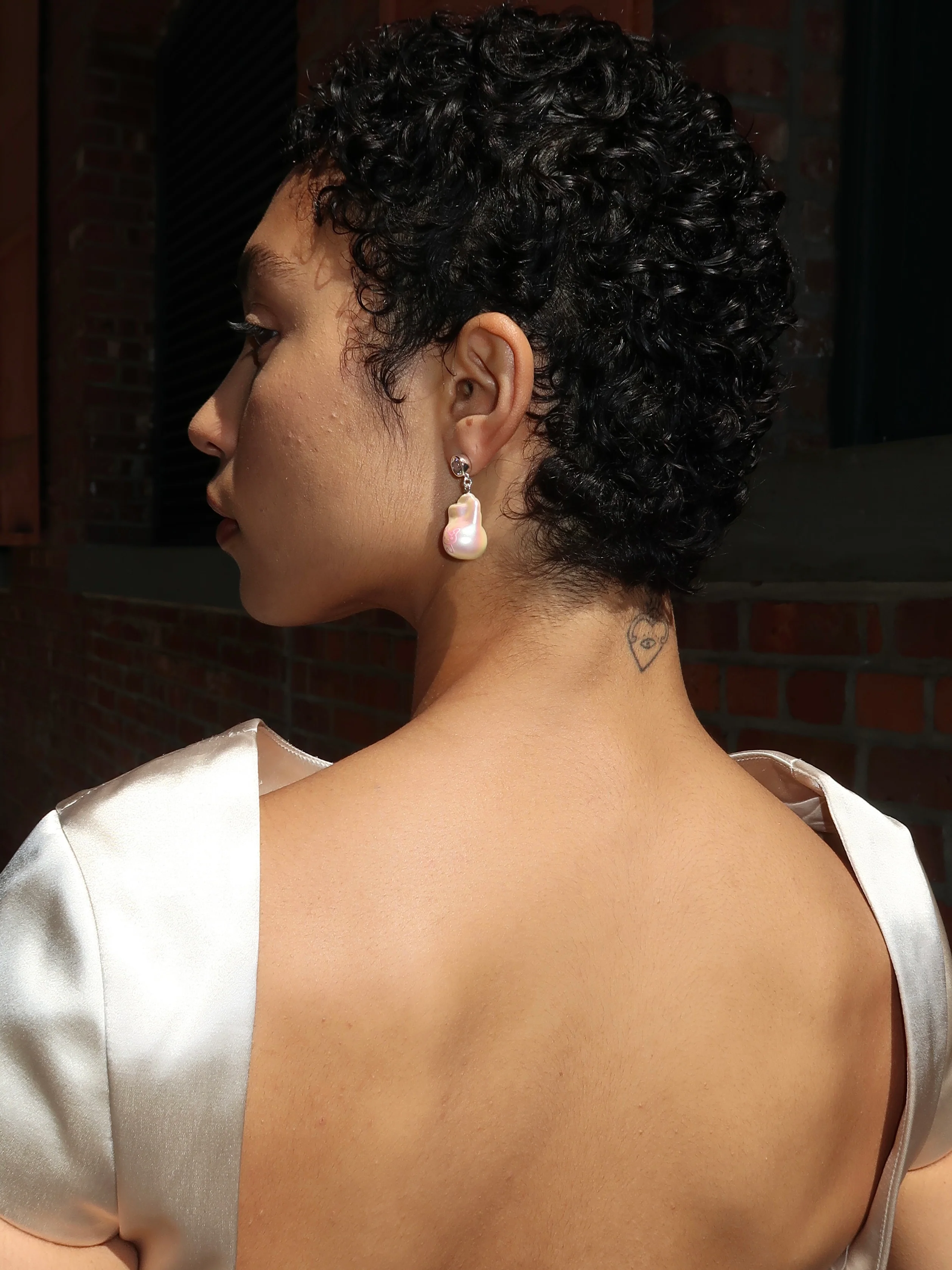 Bunny Pearl Earrings - Image 4