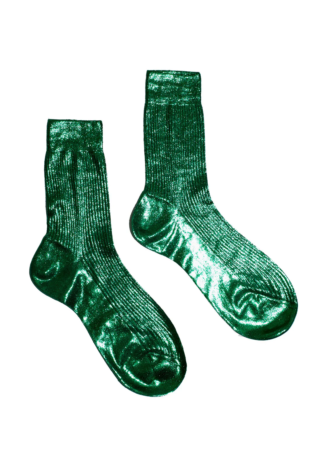 Cangiante Ribbed in Emerald
