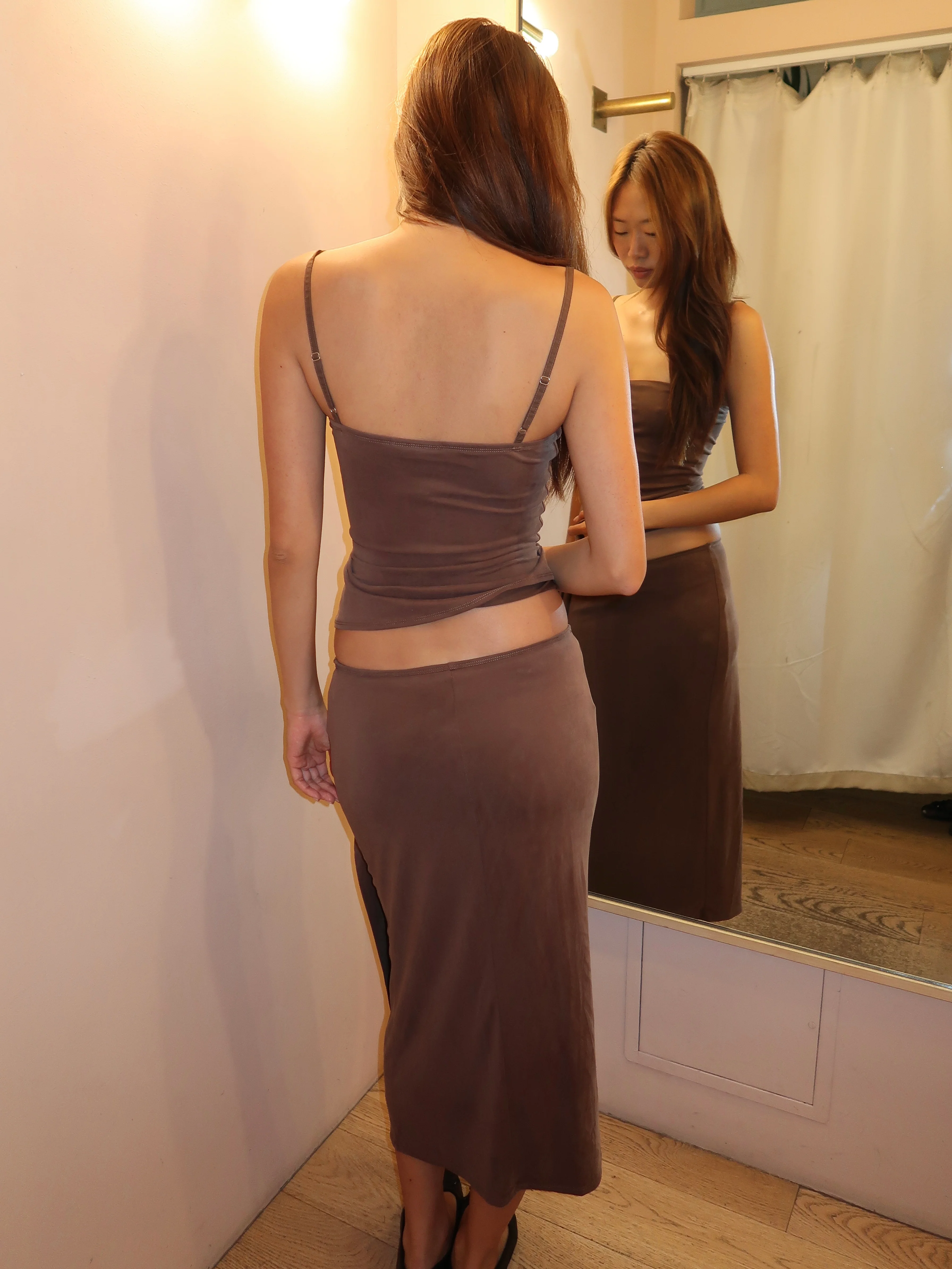 Cascade Skirt in Brown - Image 3