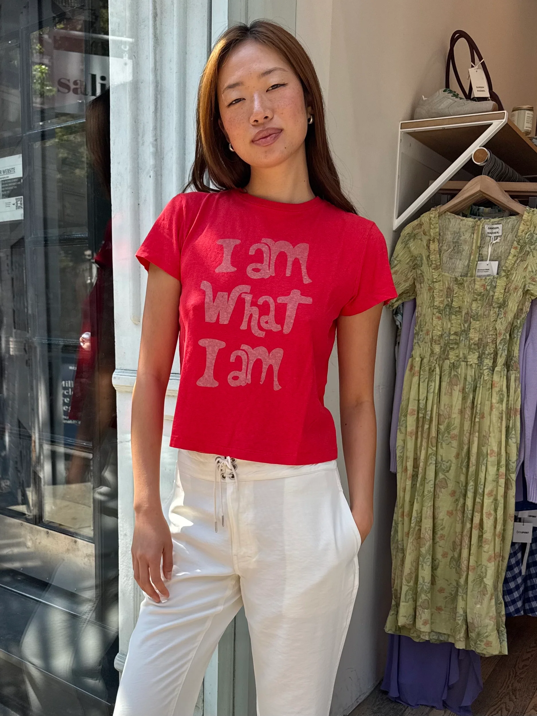 Classic Tee What I Am in Roja - Image 4