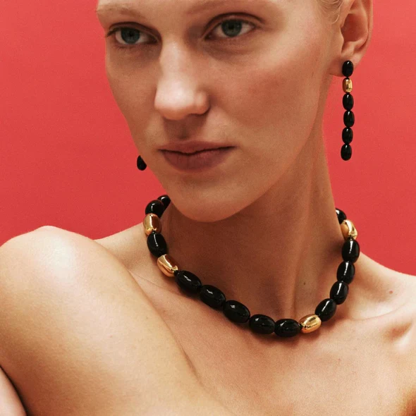 Clementine Necklace in Gold - Image 2