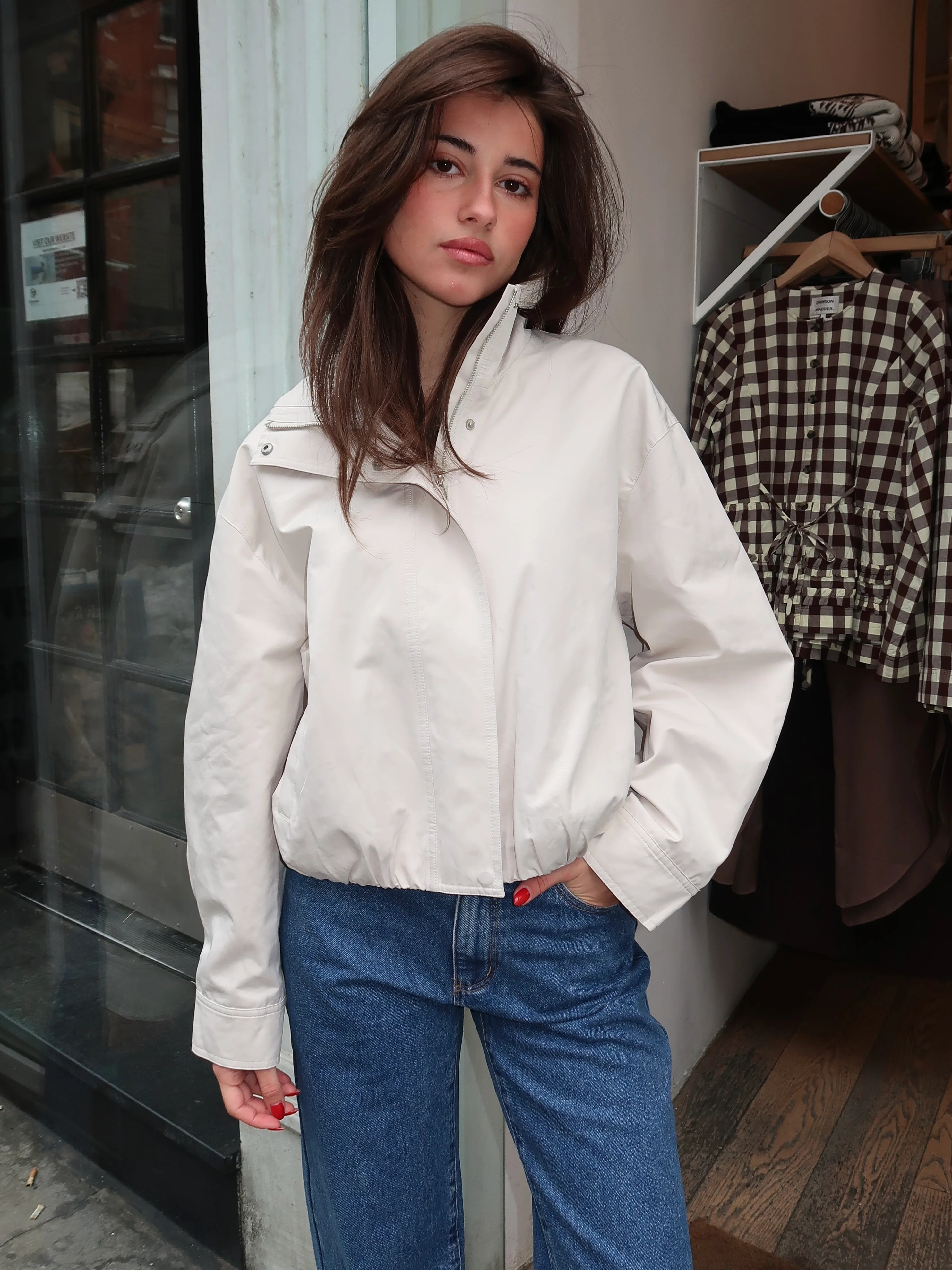 Cooper Jacket in Bone - Image 2