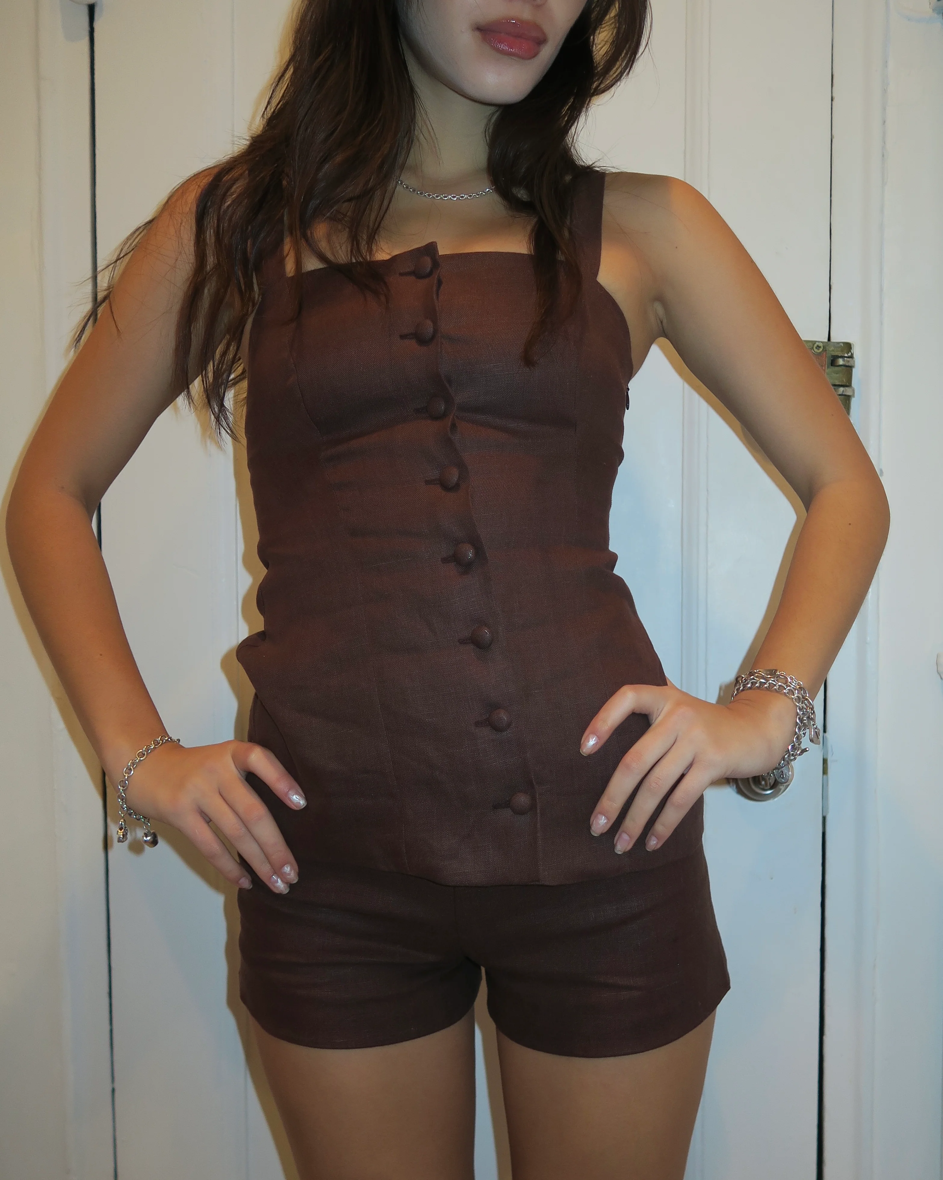 Corbiere Vest in Bistre - Image 3