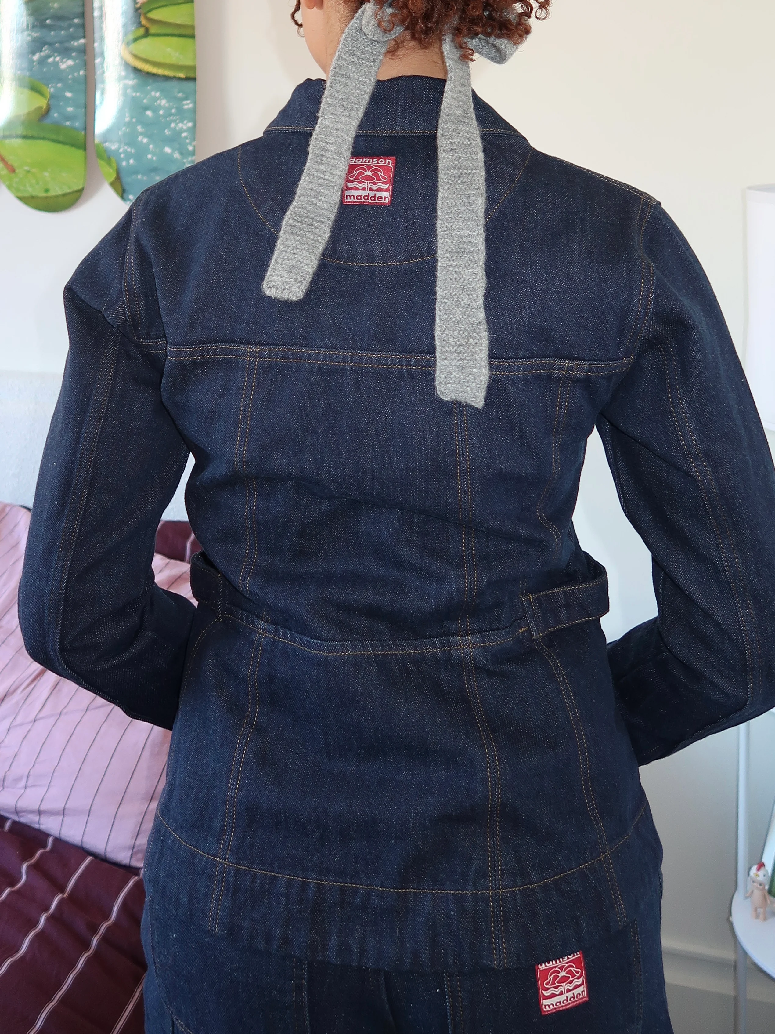 Darbie Shirt in Engineer Raw Wash Blue - Image 3