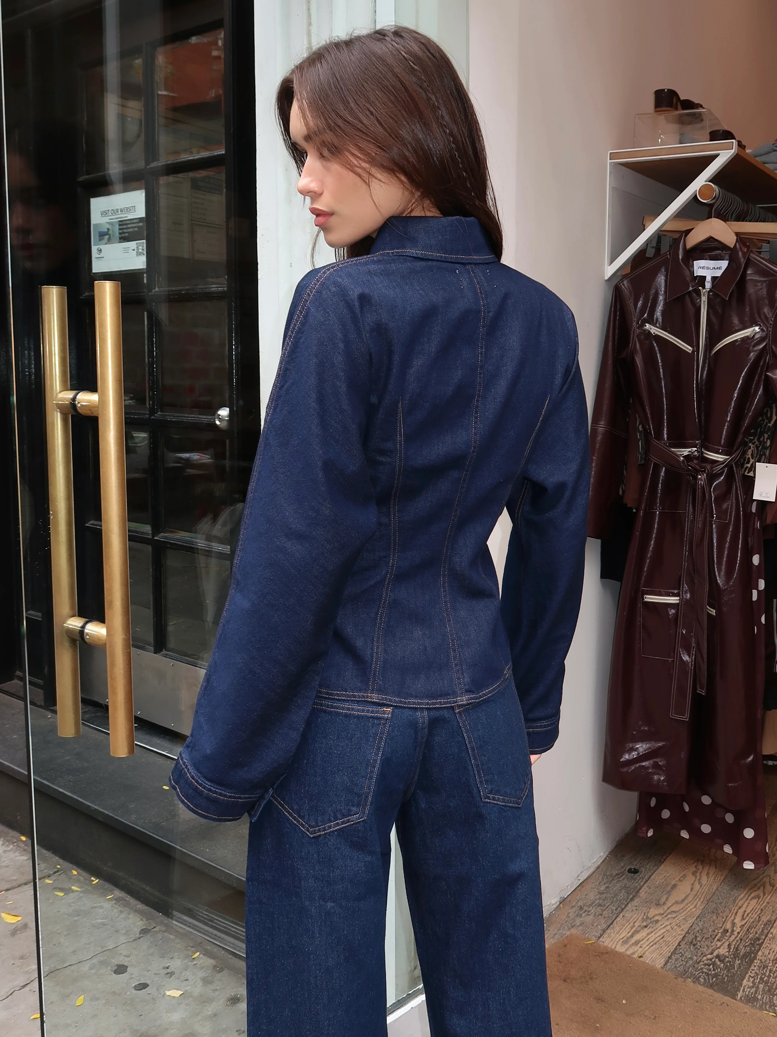 Devon Shirt in Rinse - Image 3