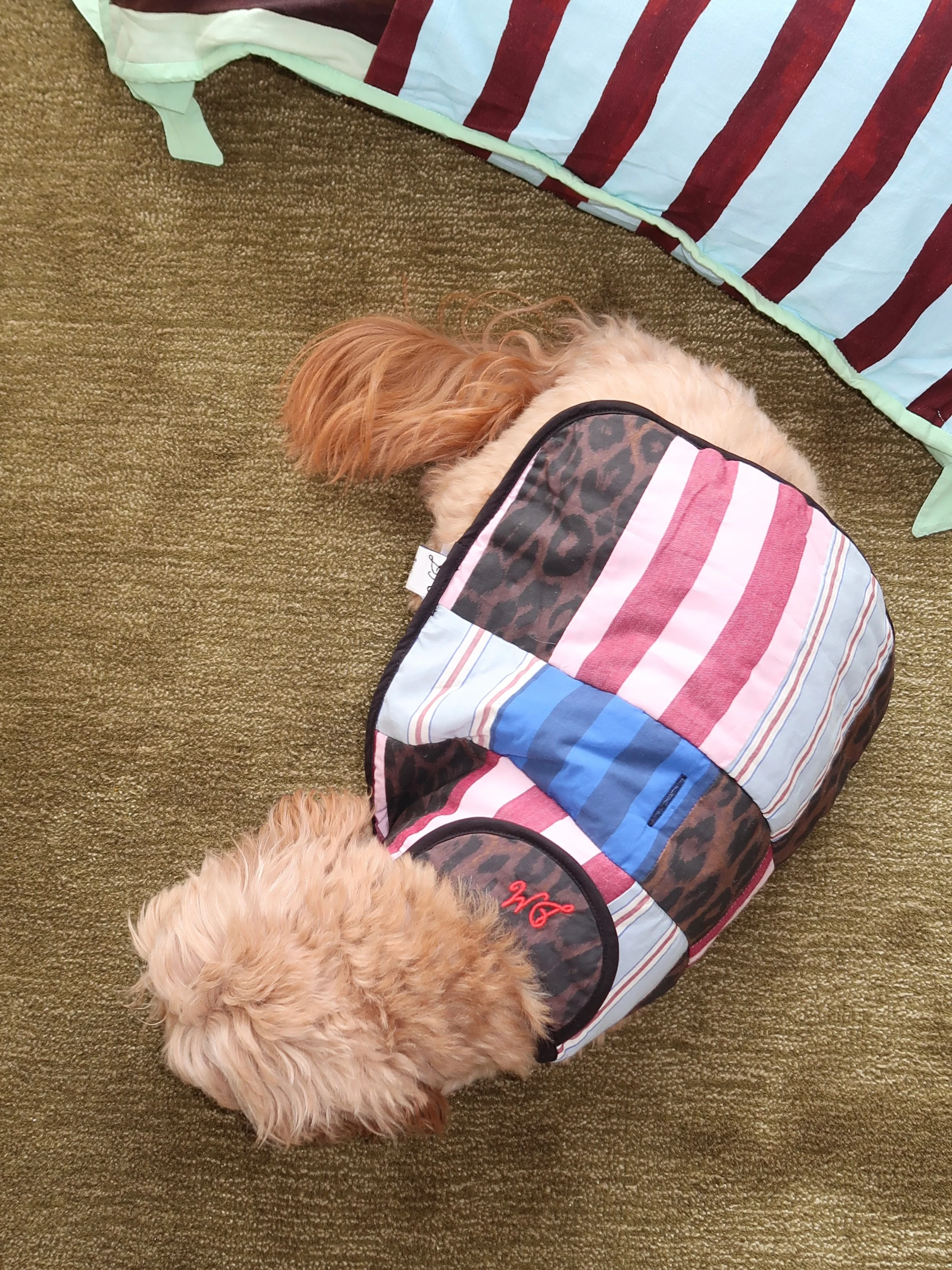 Dog Coat in Patchwork - Image 2