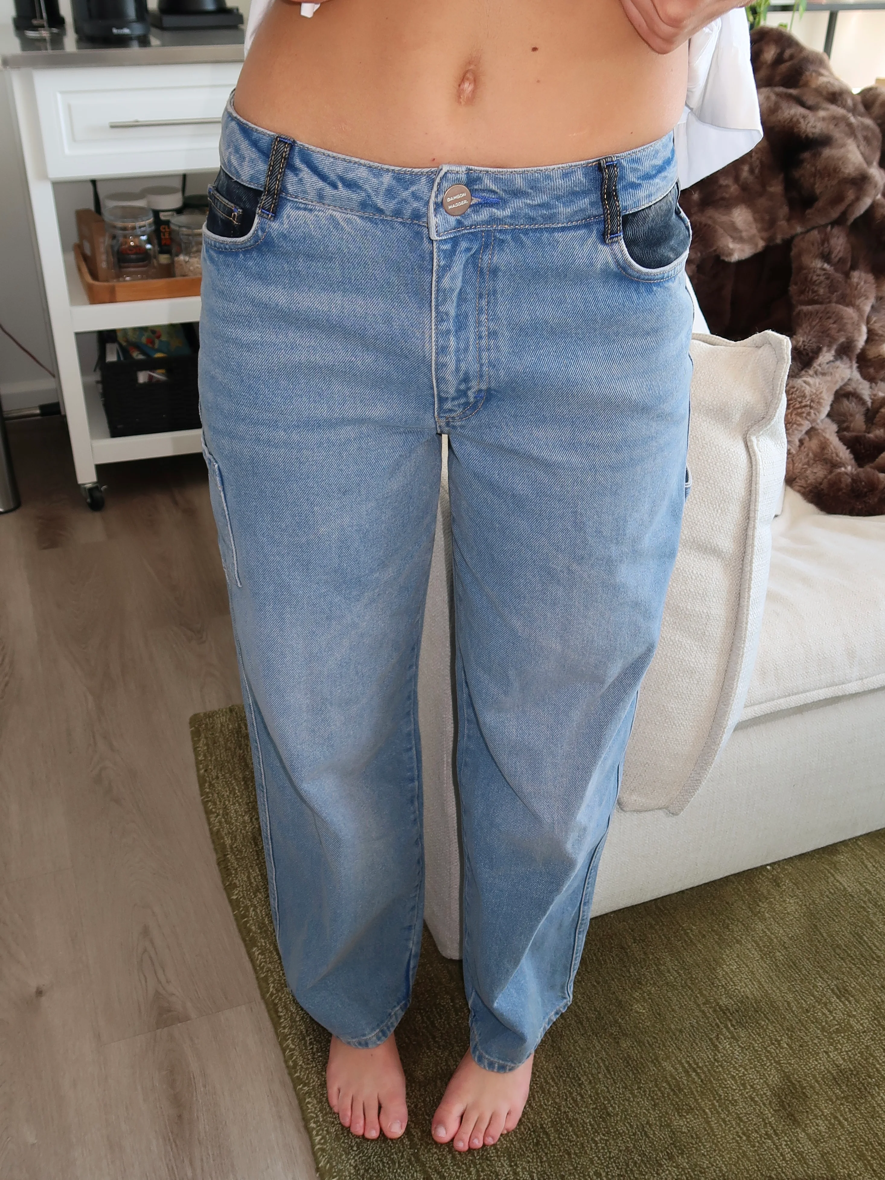 Drew Jean in Lapis Wash Blue - Image 3