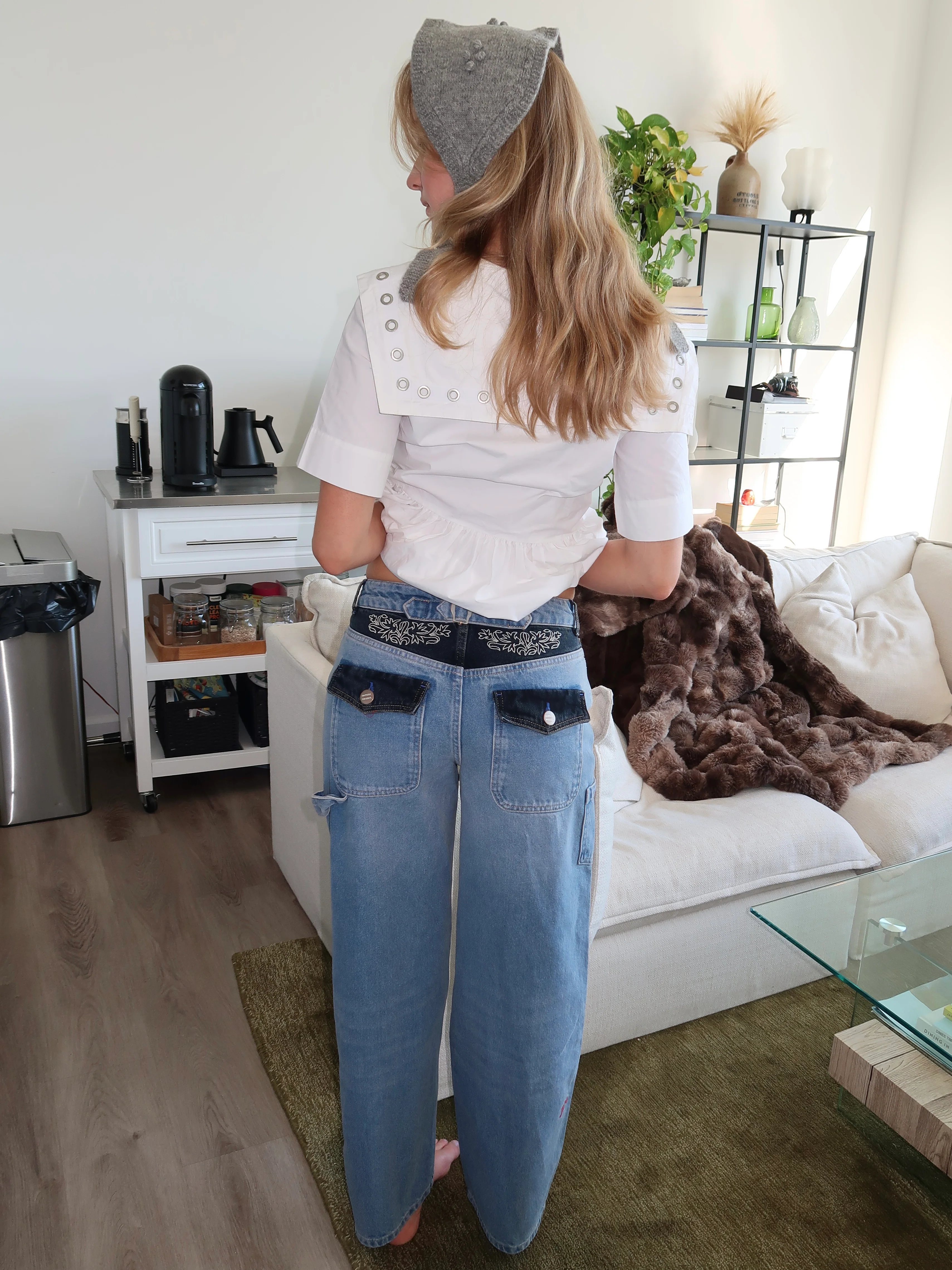 Drew Jean in Lapis Wash Blue - Image 4