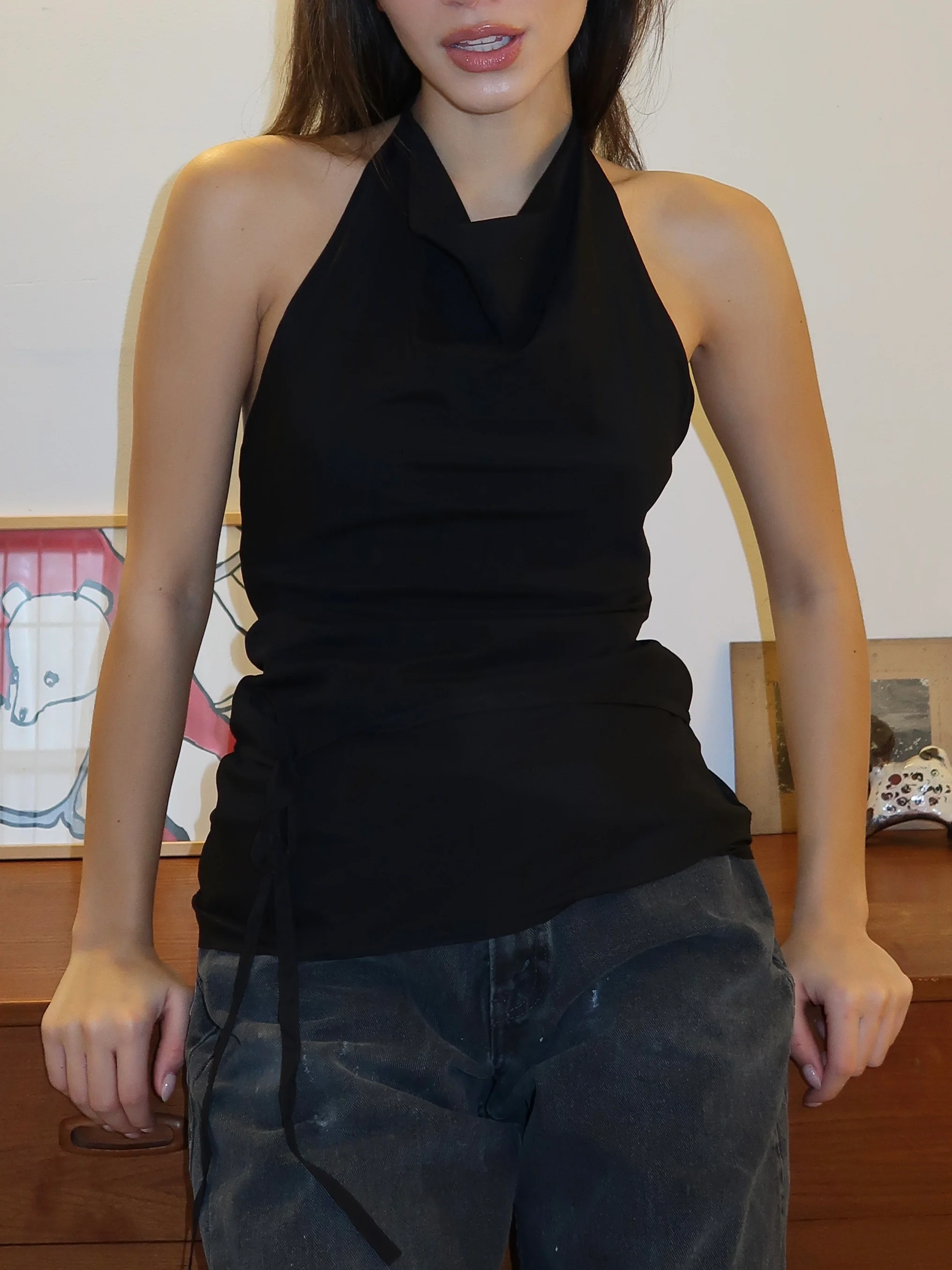 Faie Blouse in Black - Image 4