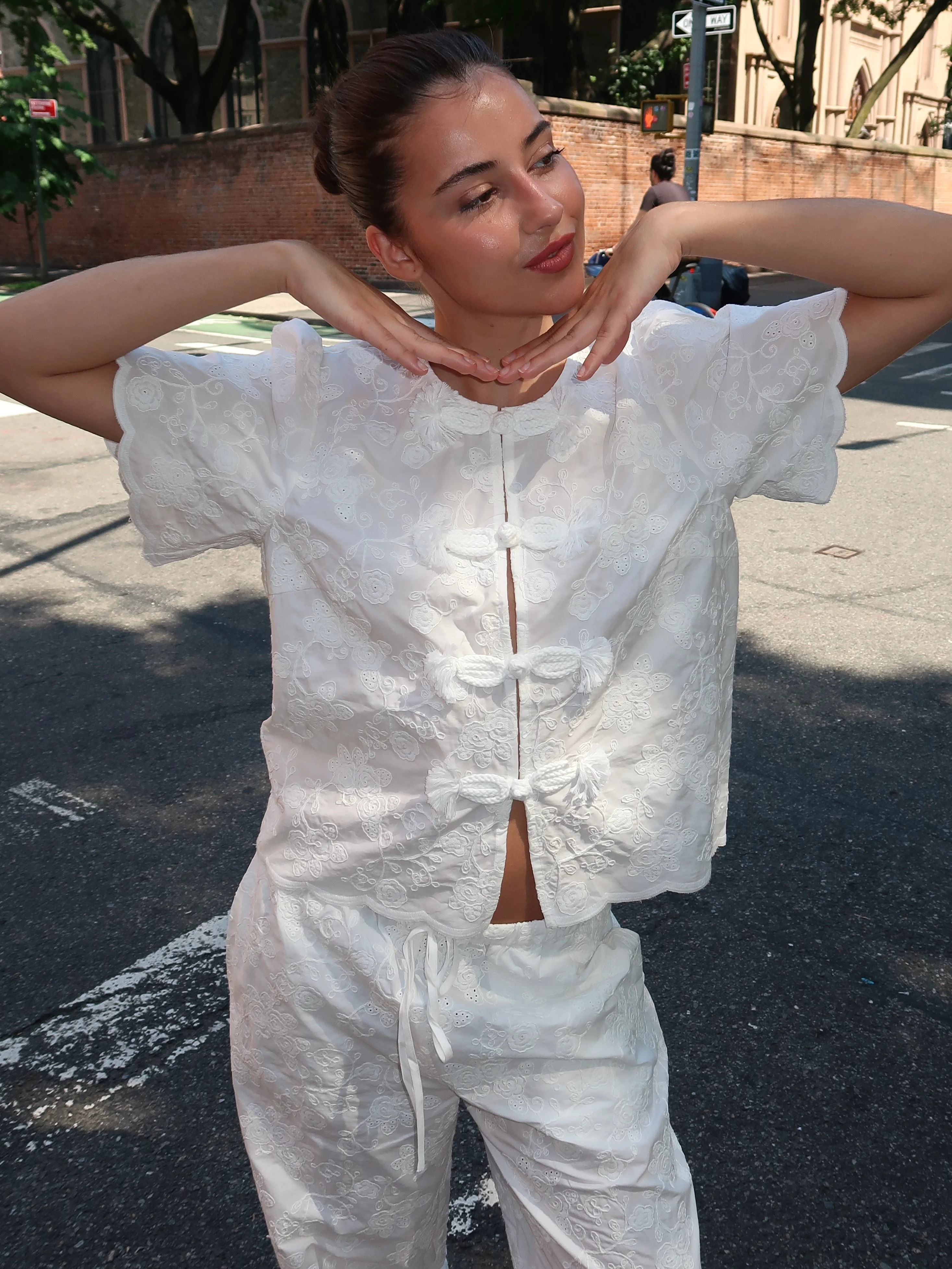 GladysRS Blouse in White - Image 2