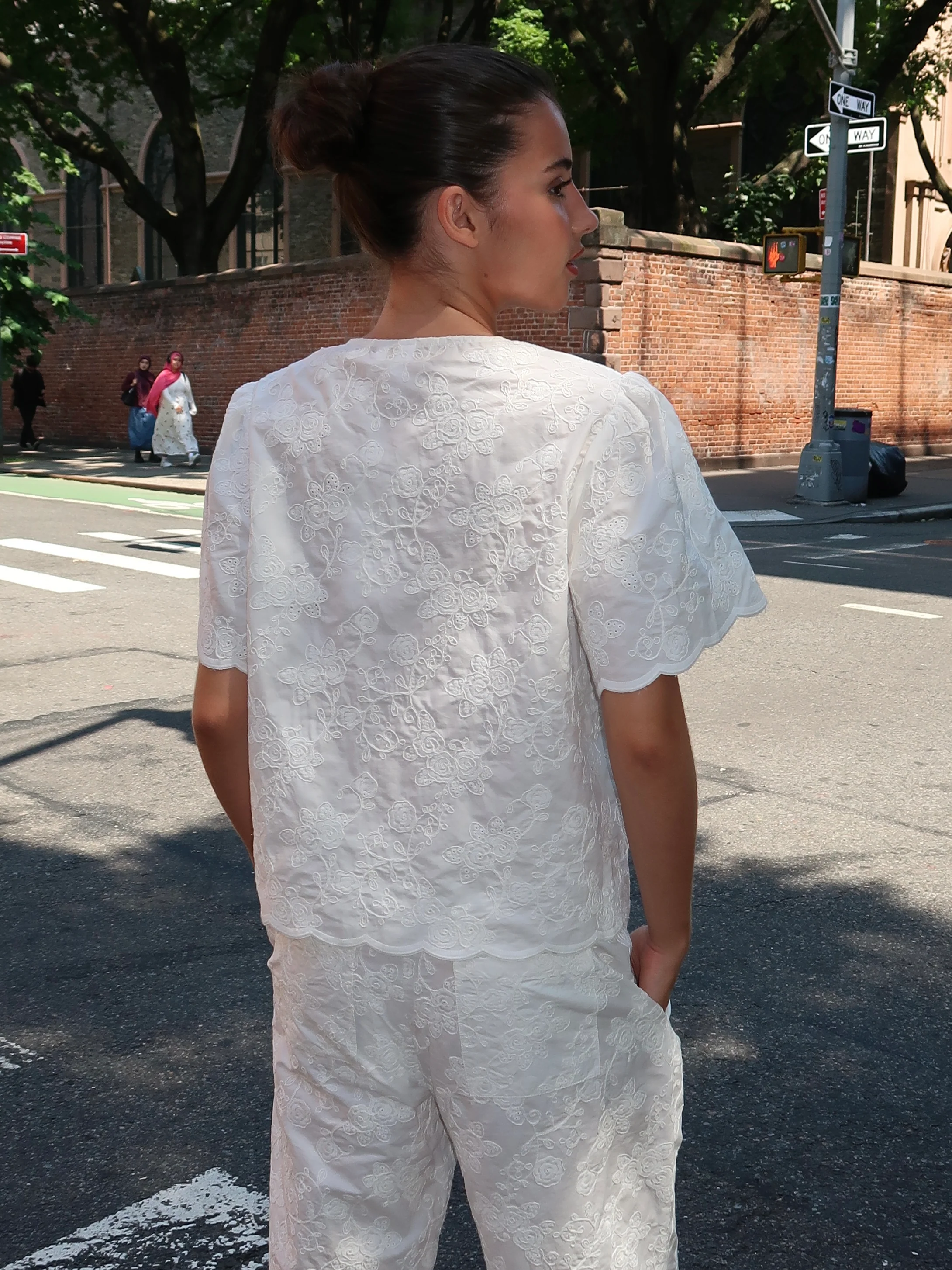 GladysRS Blouse in White - Image 3