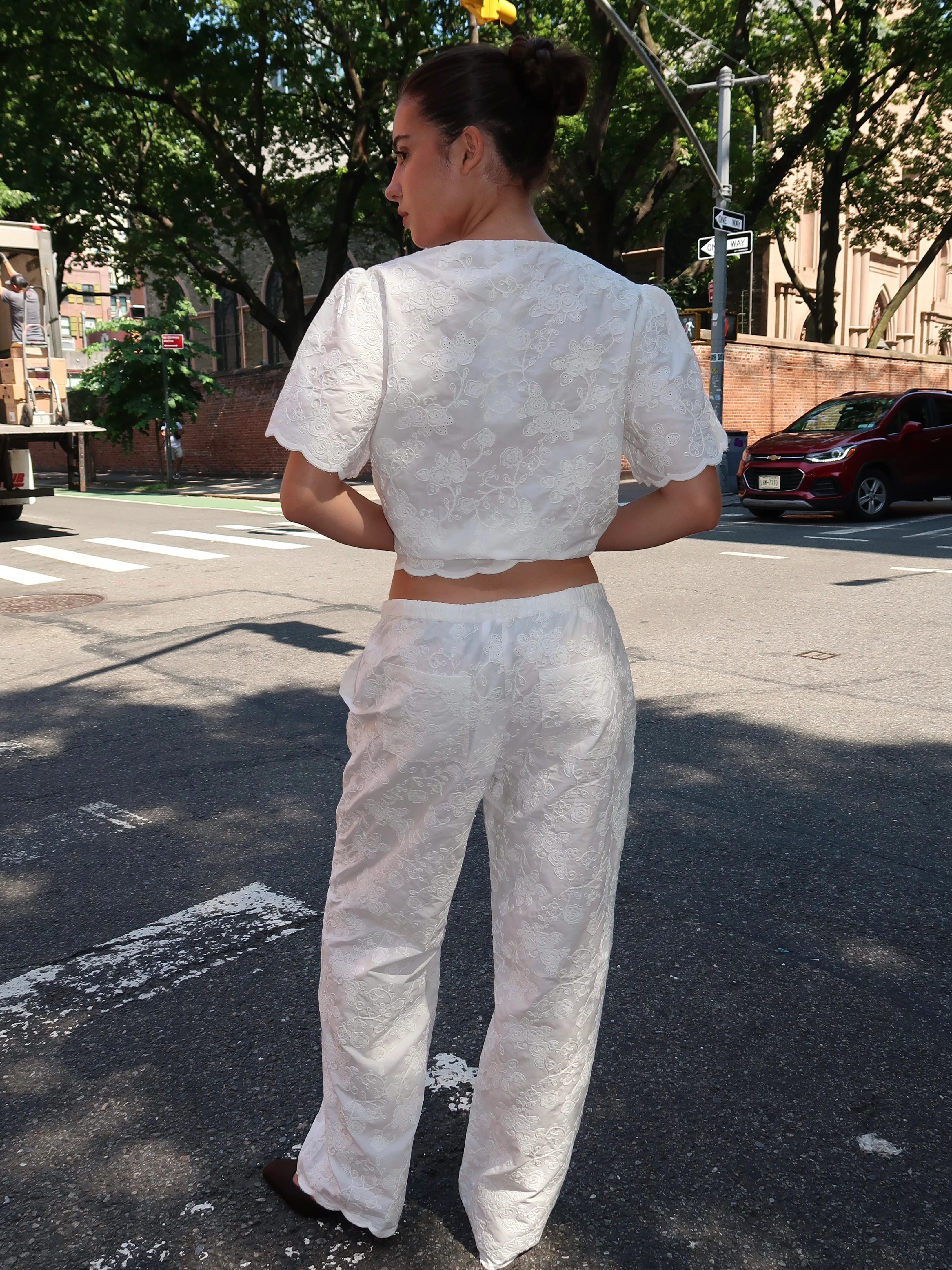 GladysRS Pant in White - Image 3