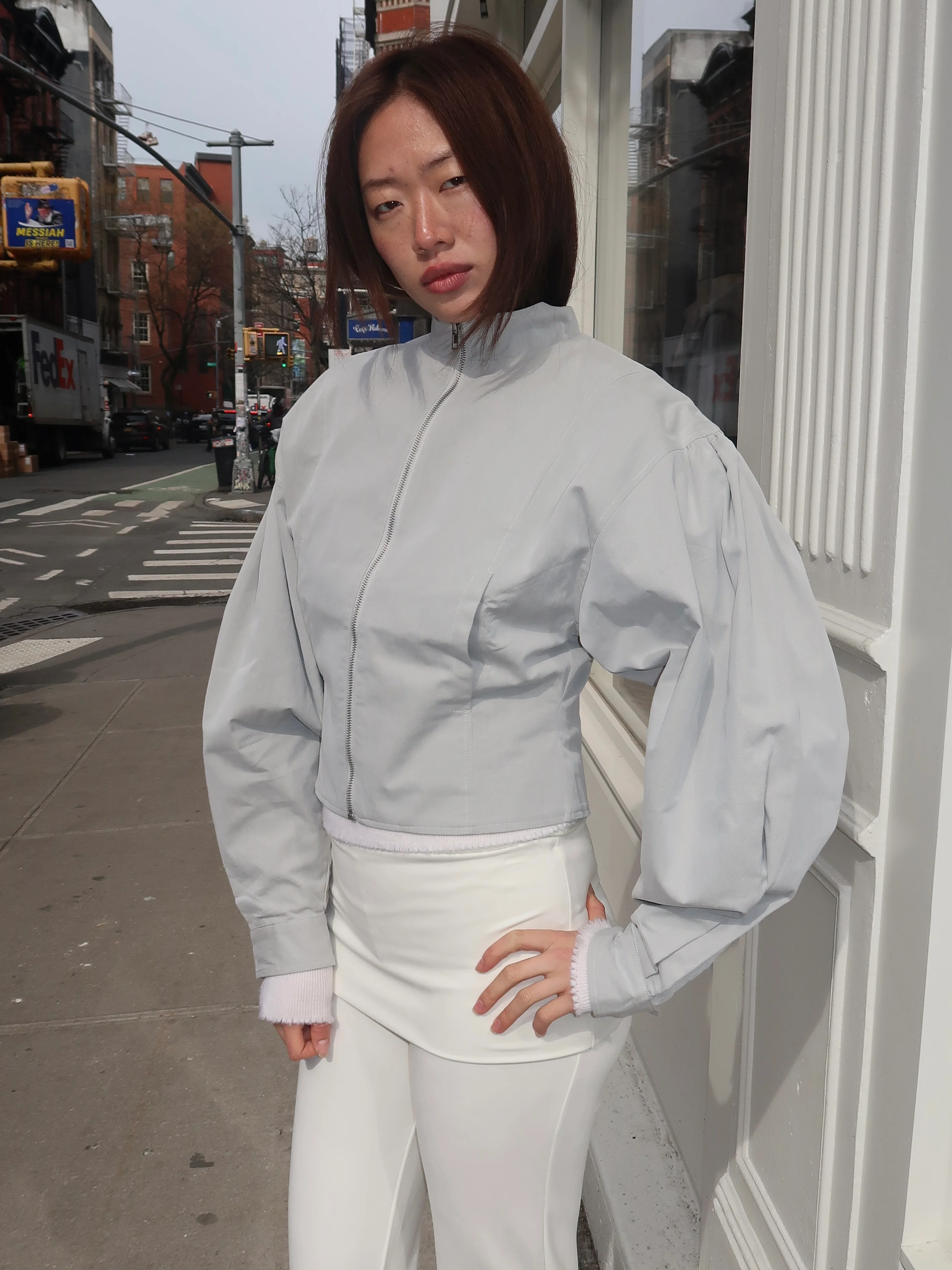 Globo Jacket in Mist - Image 4