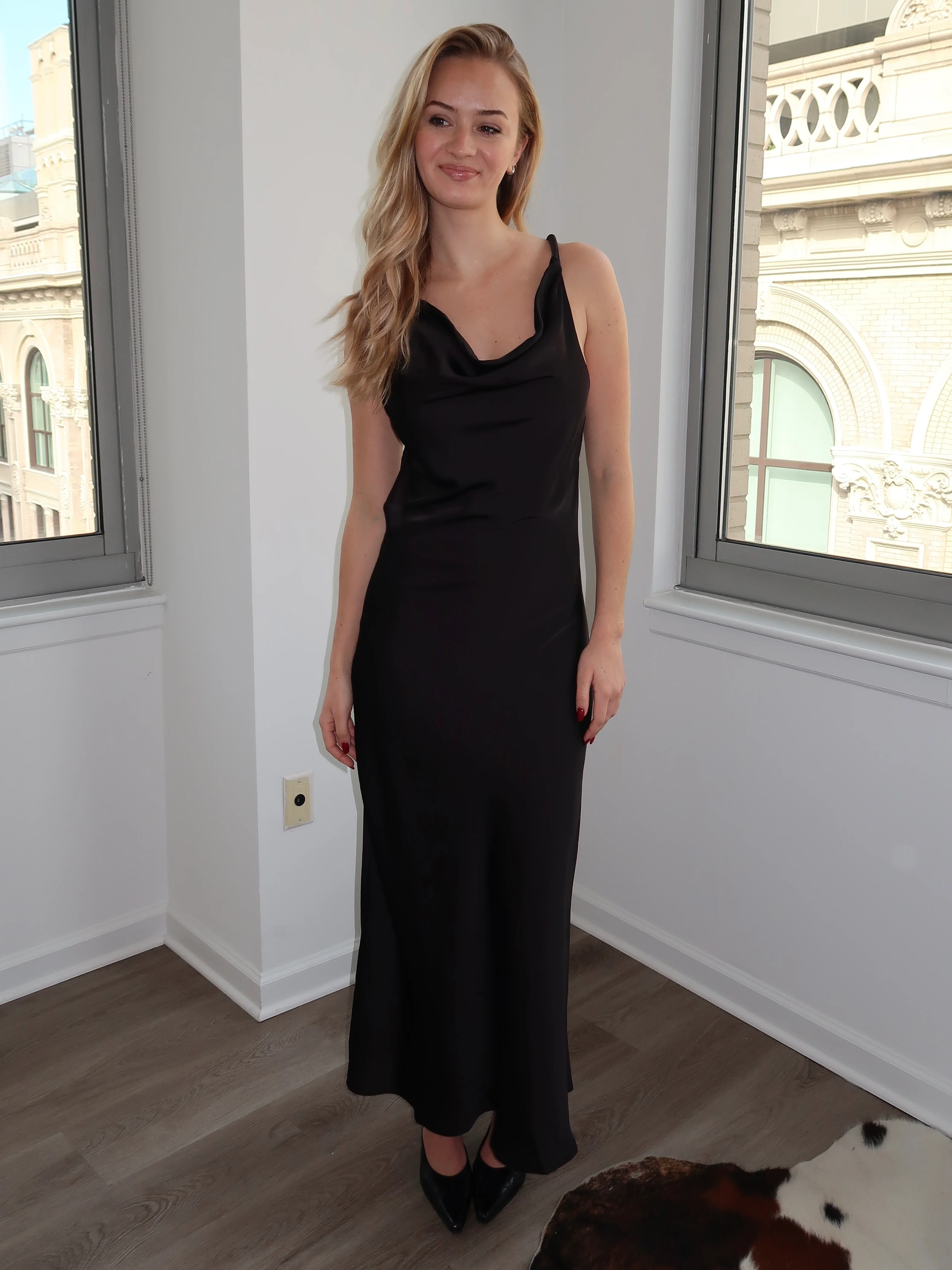 Ibiza Maxi Dress in Black - Image 4