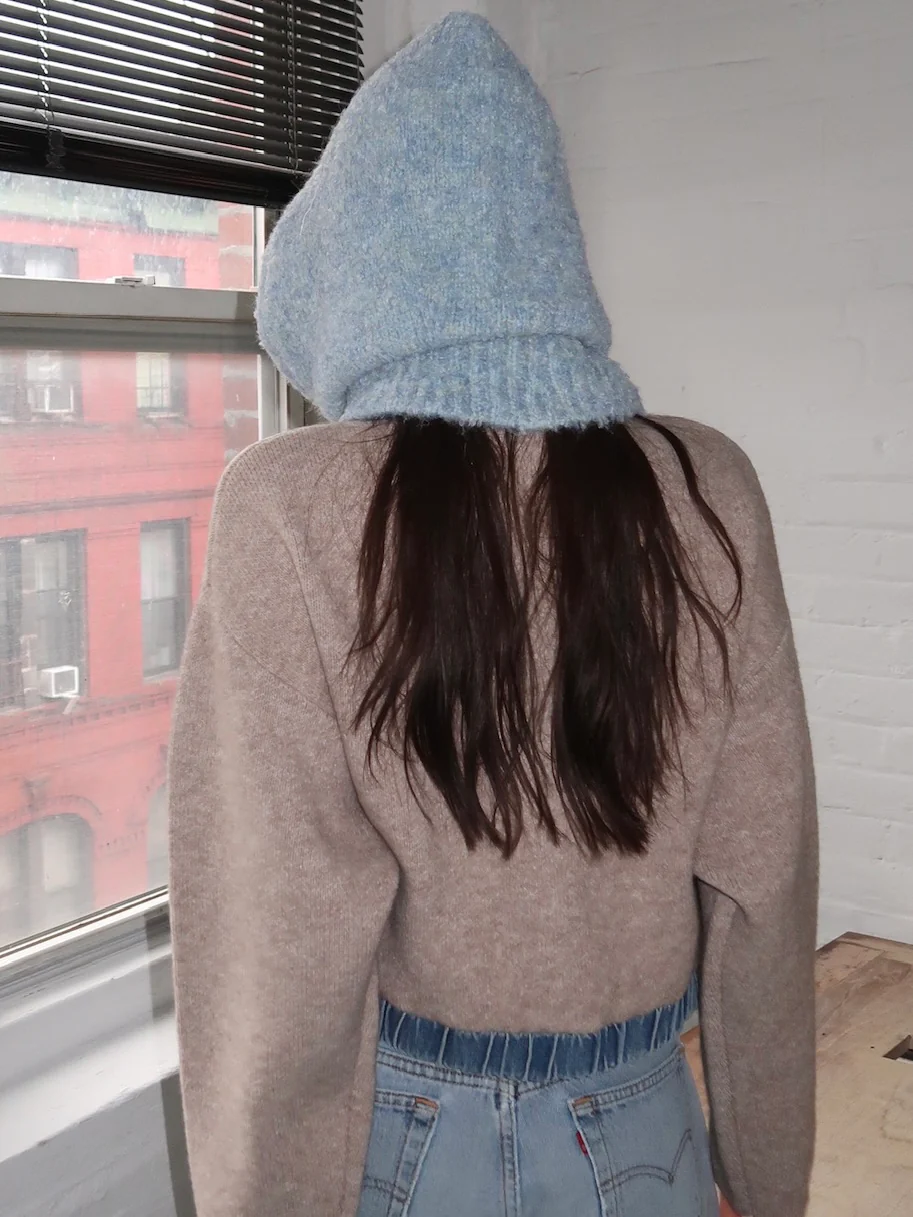 Isalis Balaclava Hood in Robin - Image 3
