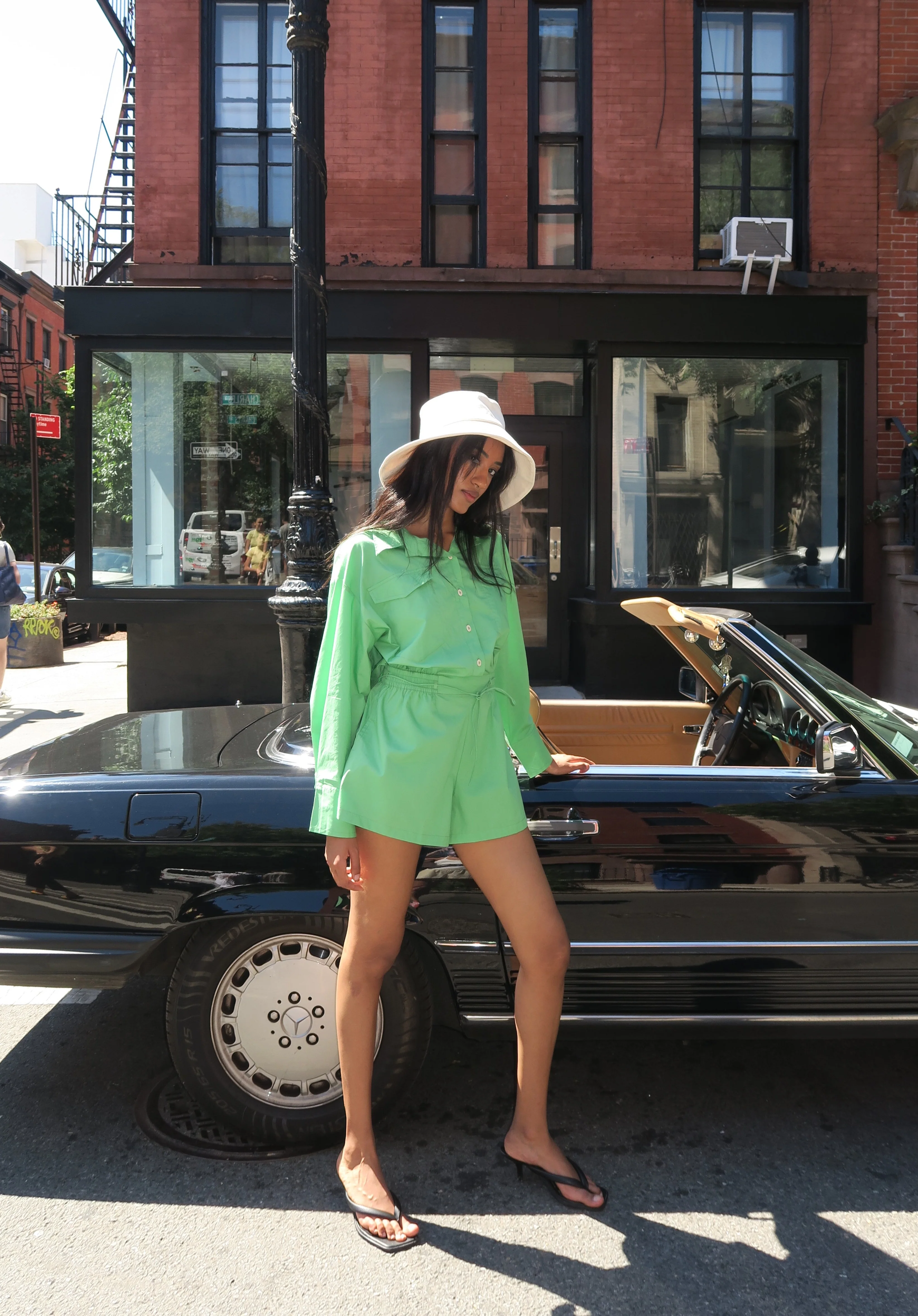 Isole Playsuit in Apple - Image 2