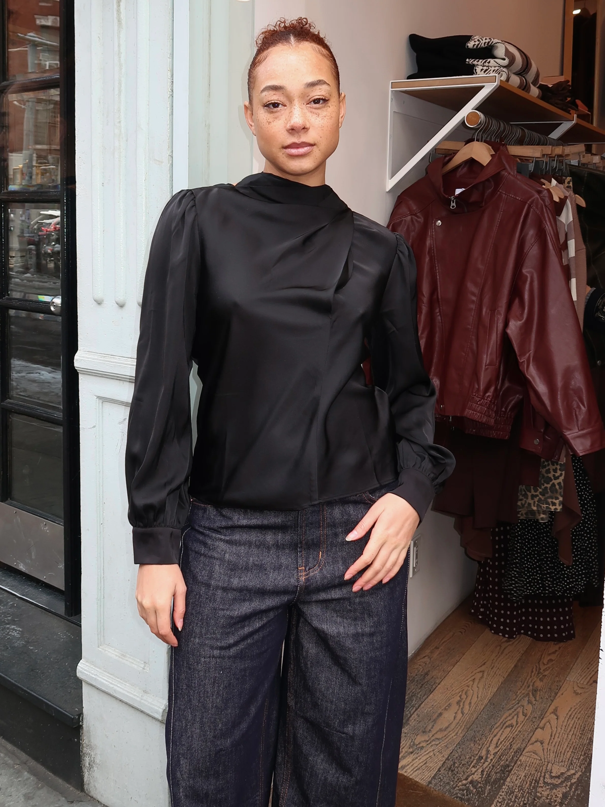 Ivonne Top in Black - Image 3