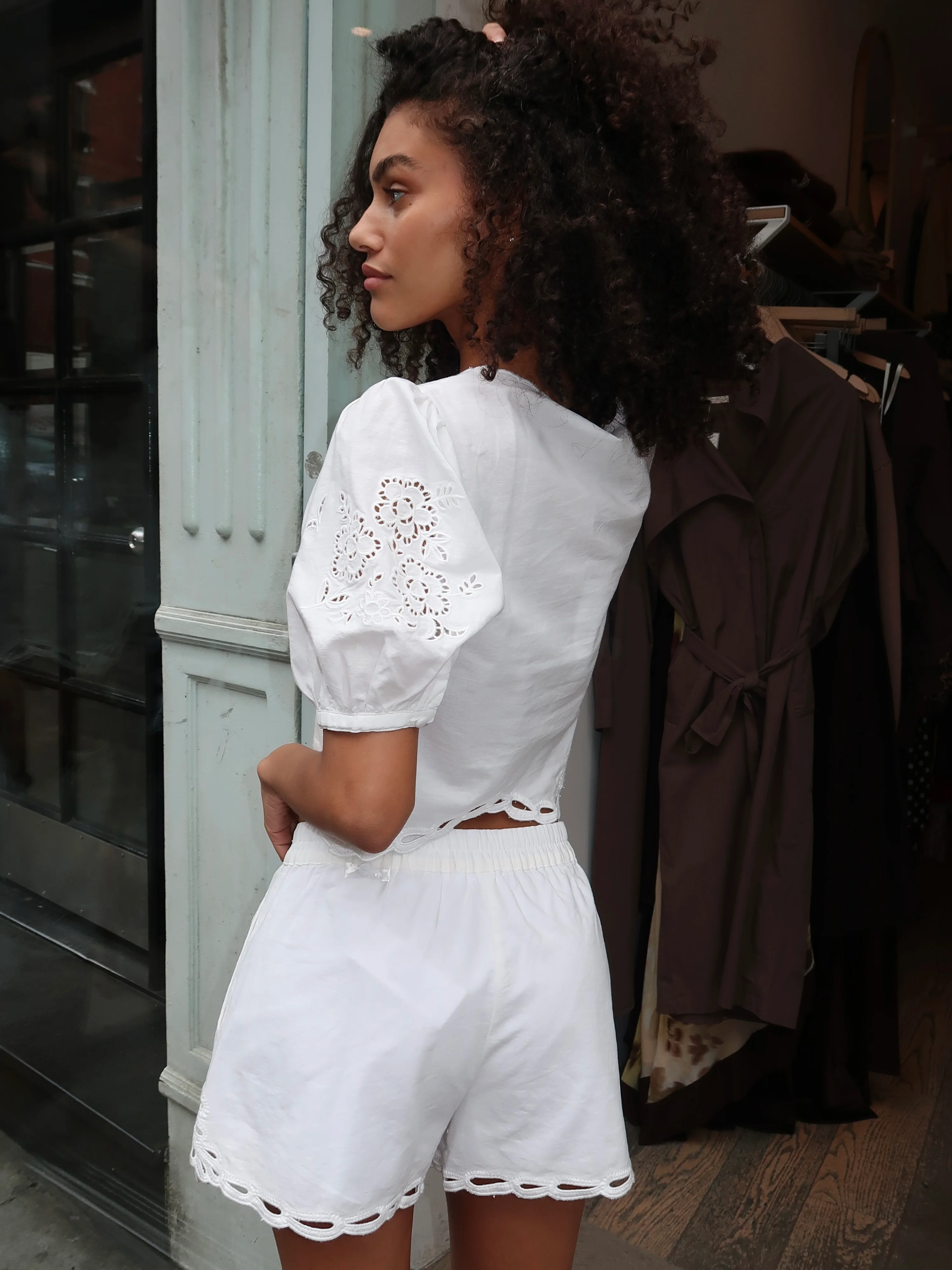 Joellyn Top in White - Image 4