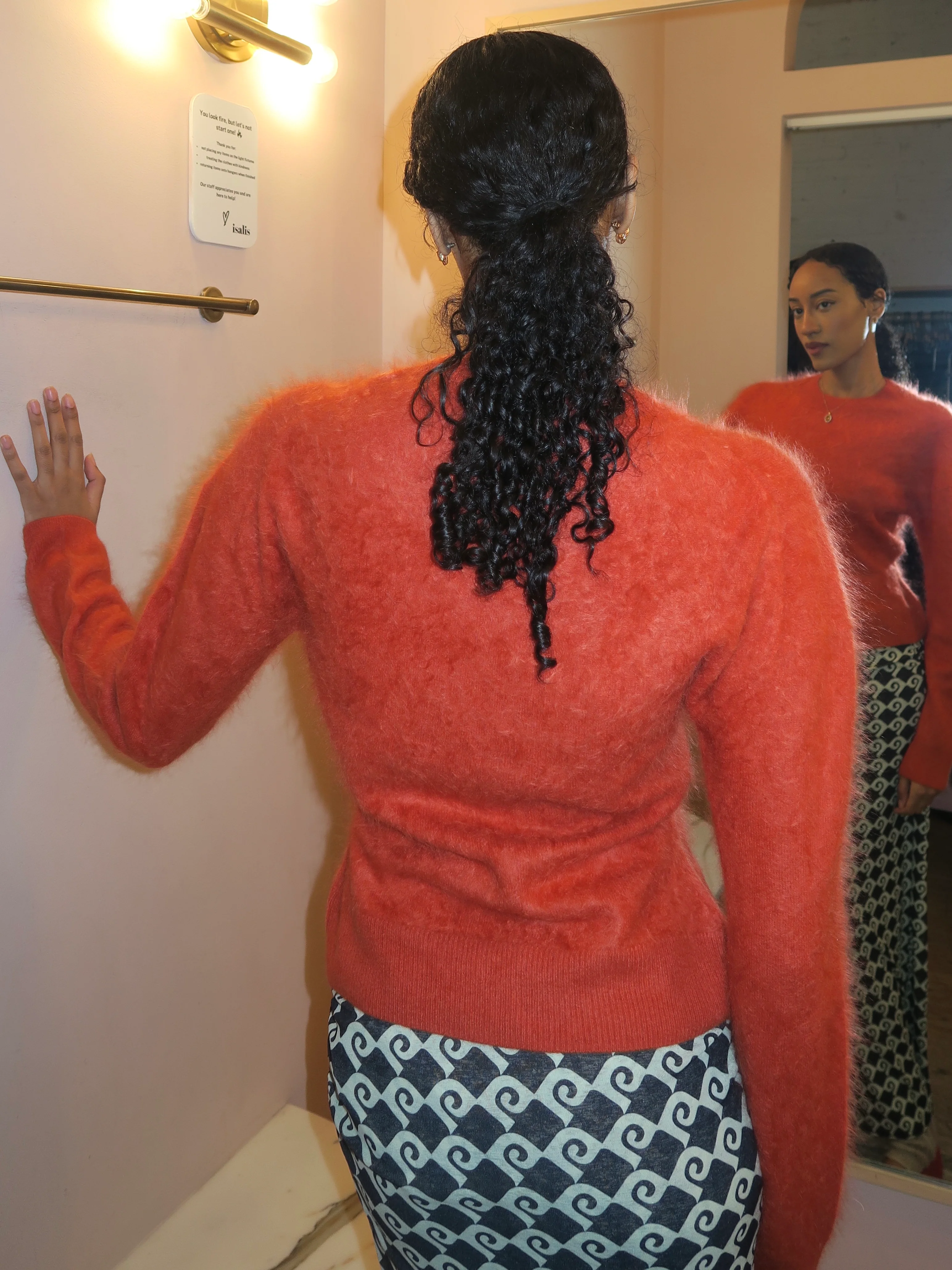 Kloe Knit in Red - Image 3