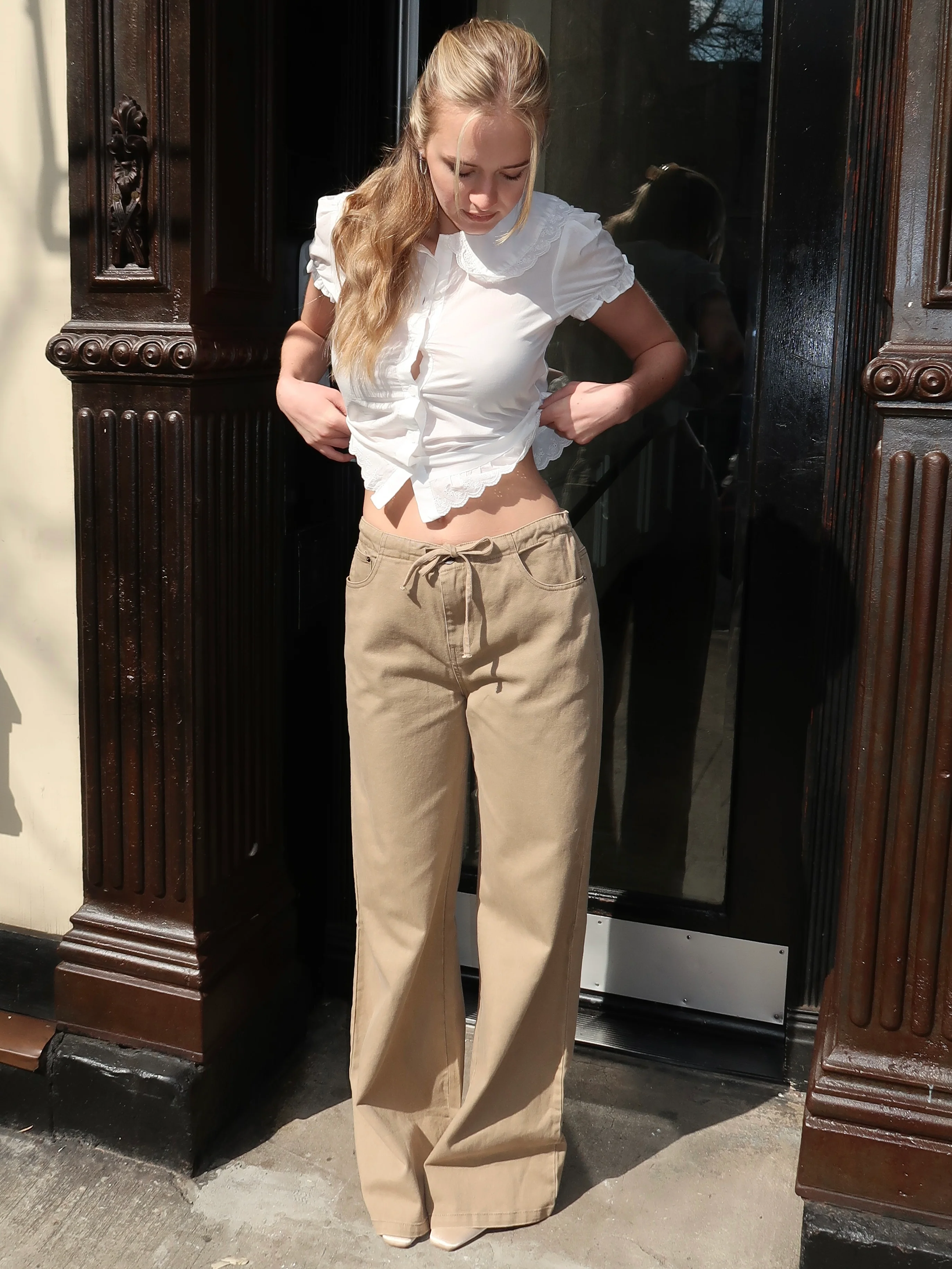 Kori Pants in Taupe - Image 4