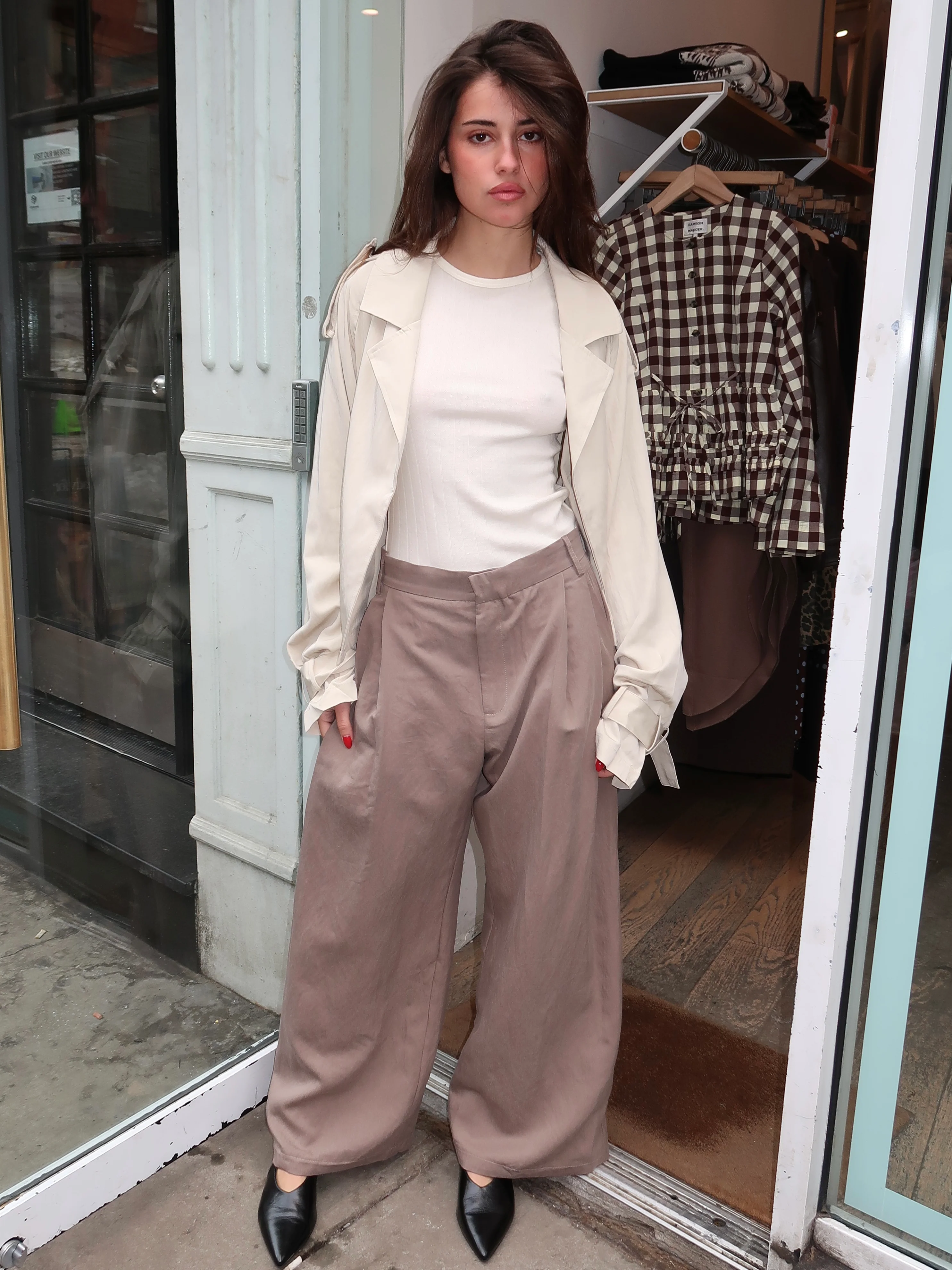 Leena Trousers in Olive
