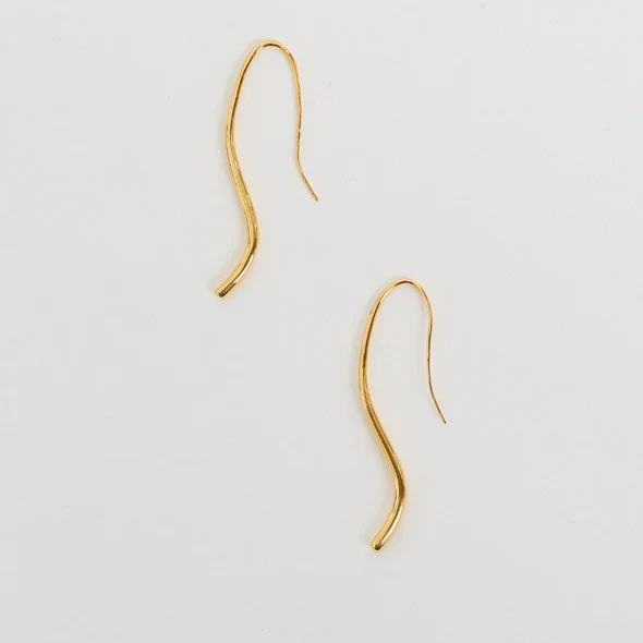Lenora Earrings in Gold