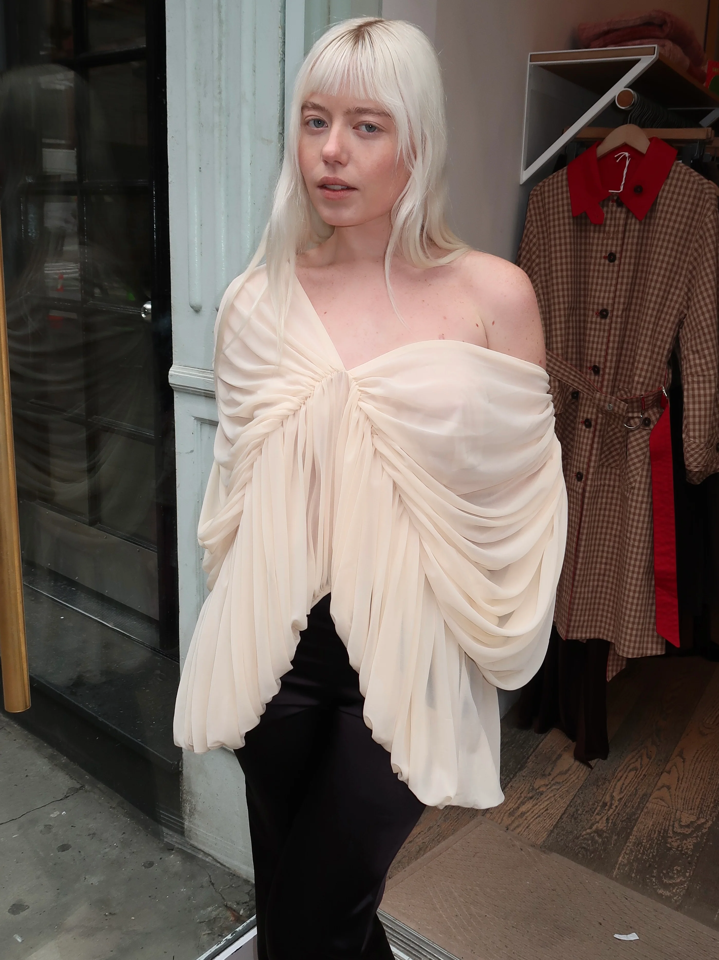 Lenore Top in Ivory - Image 2