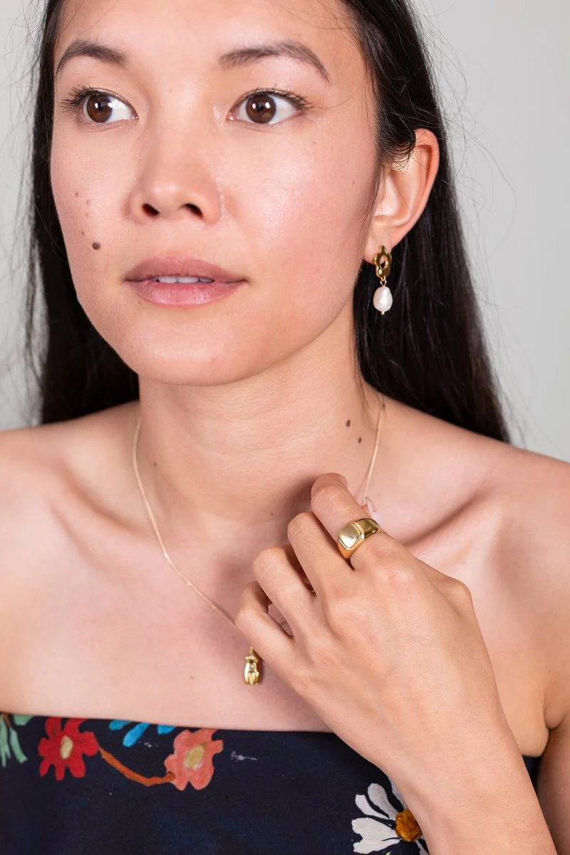 Leo Ring in Gold sz 6 - Image 3