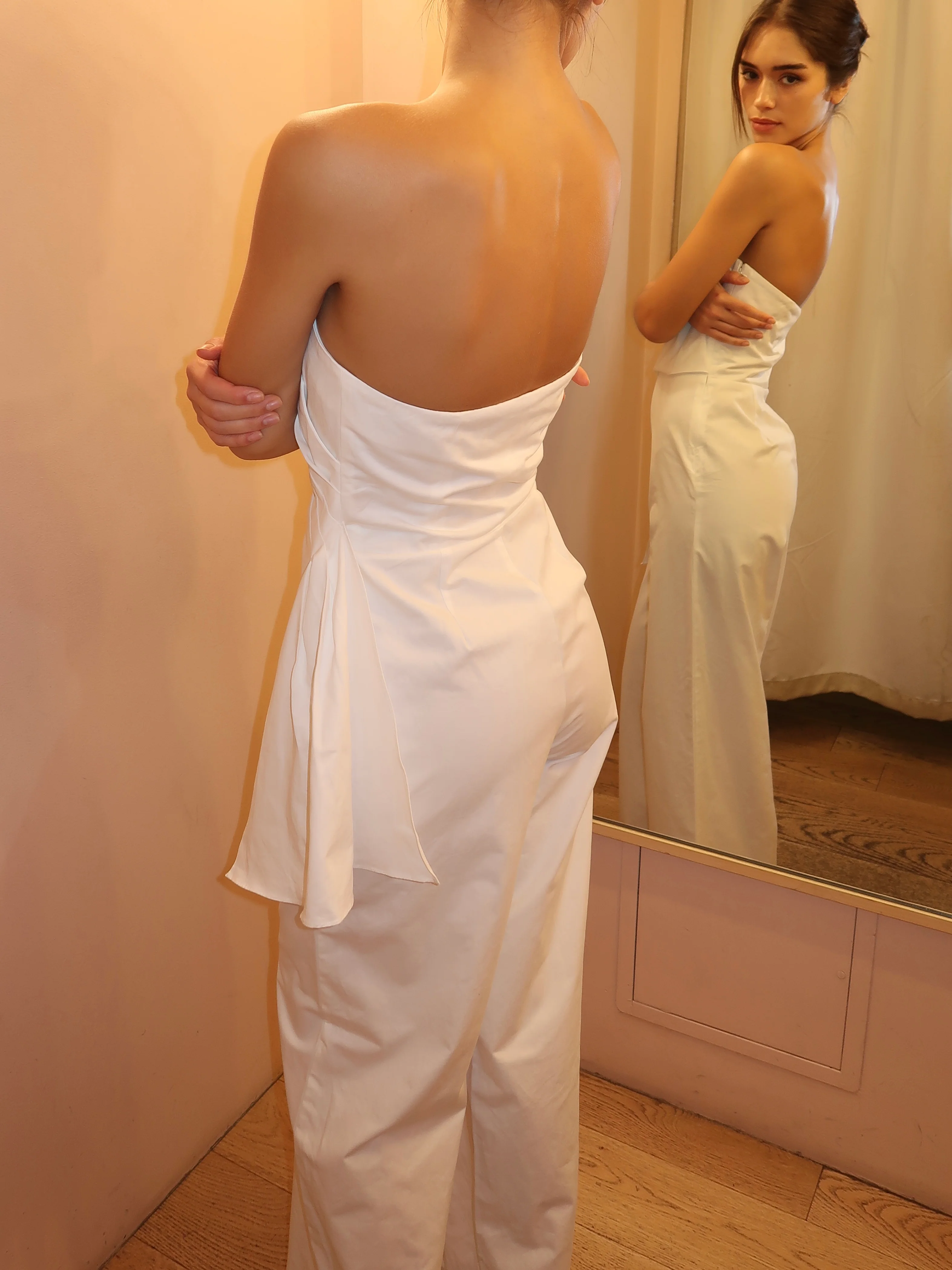 Maciel Jumpsuit in White - Image 4