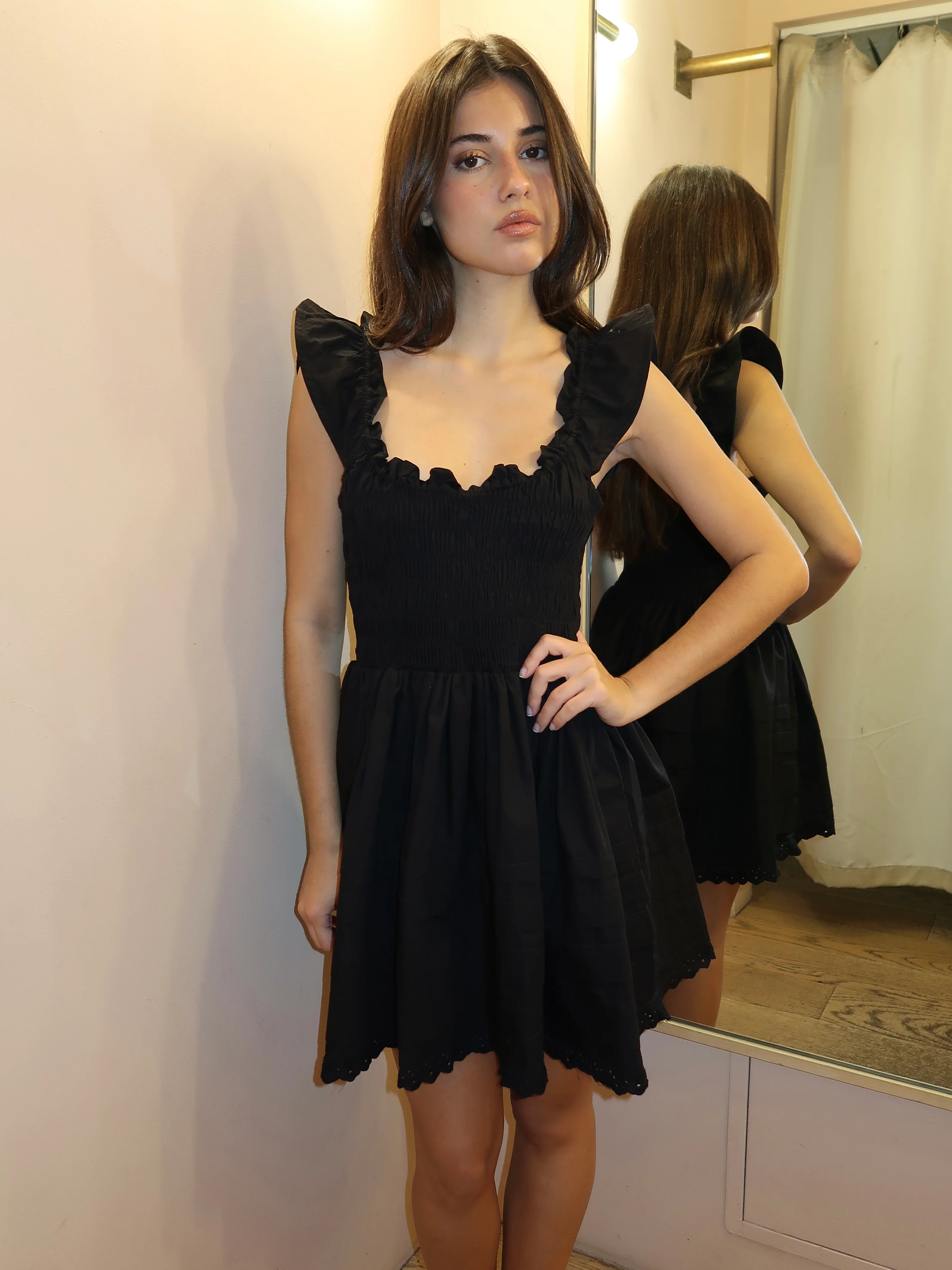 Maja Mini Dress in Black