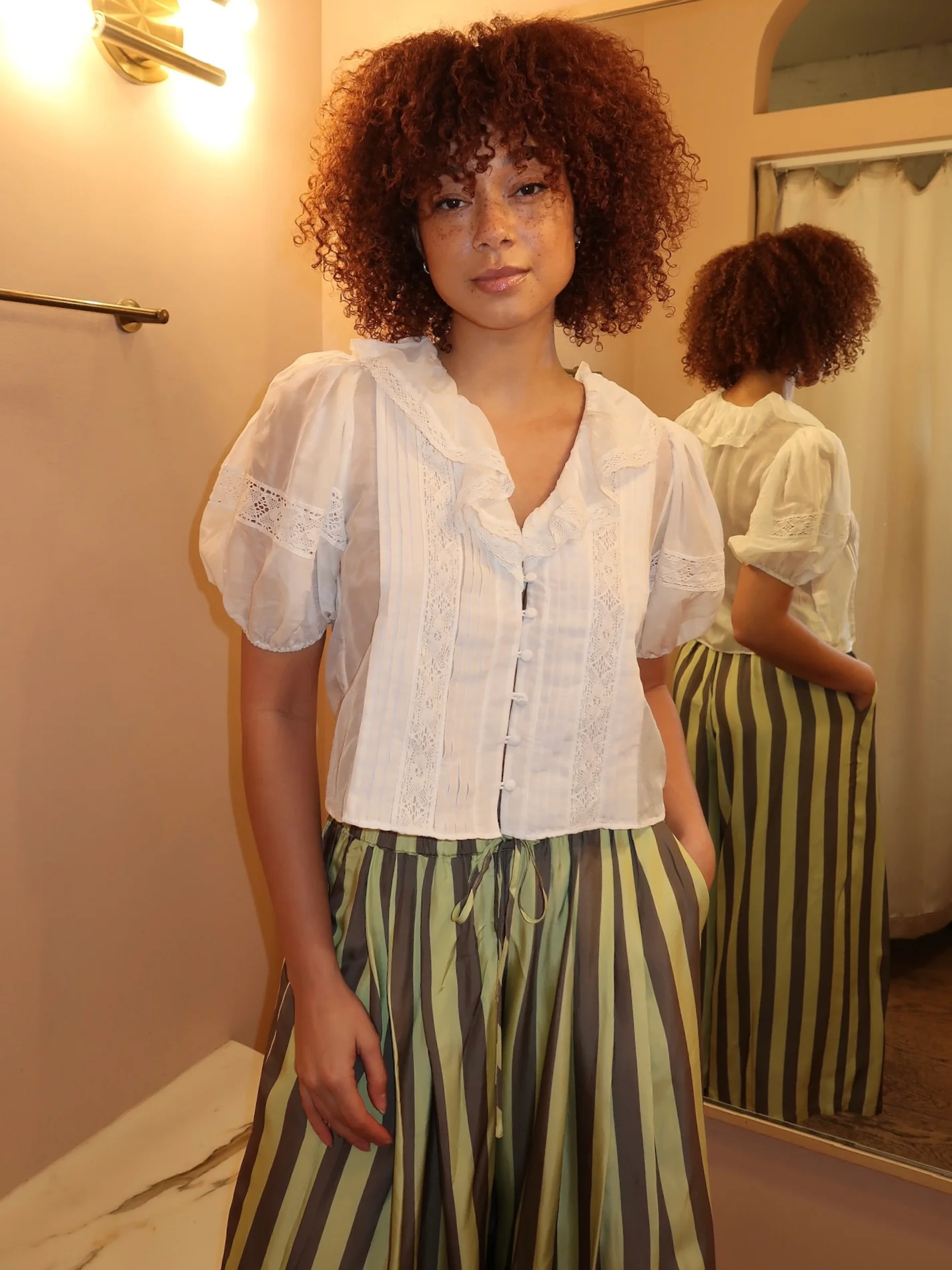 Mare Top in White