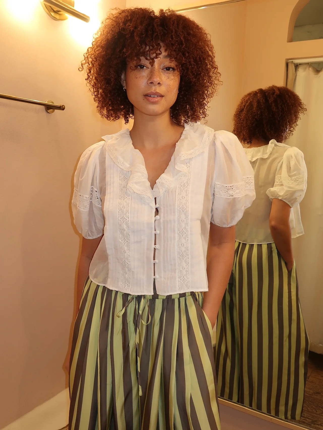 Mare Top in White - Image 4