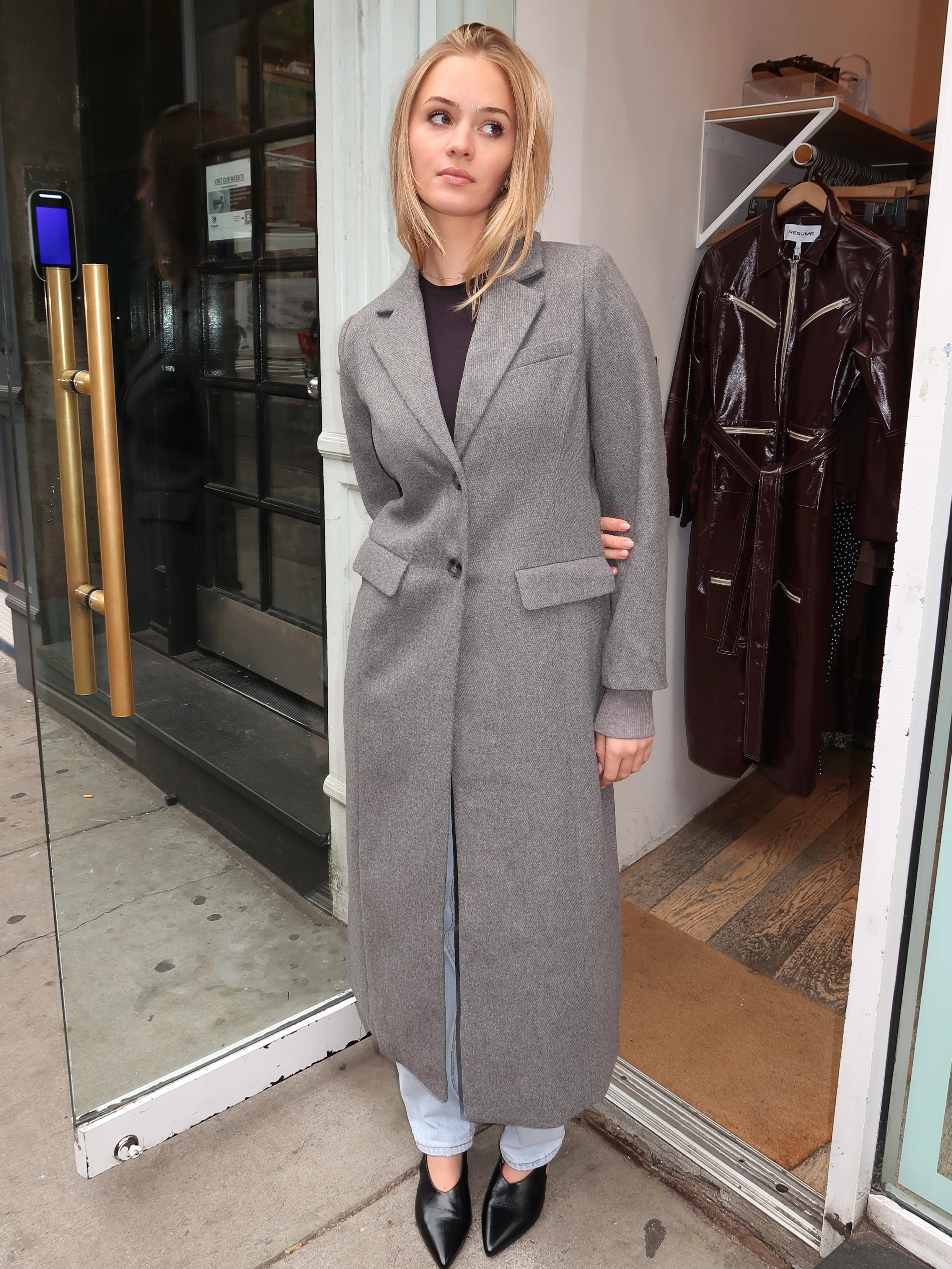 Melisse Coat in Grey - Image 4