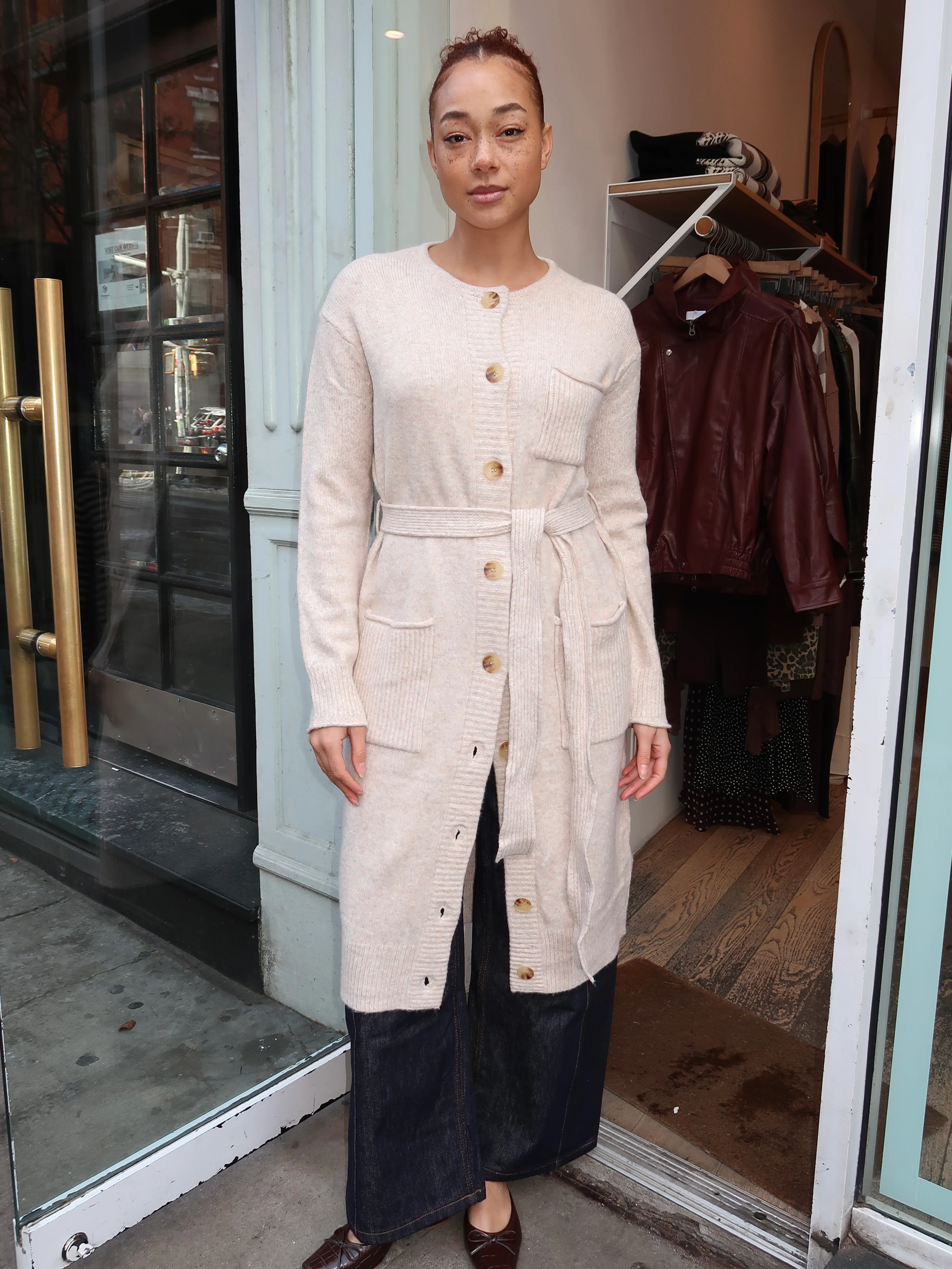 Meris Sweater in Cream - Image 4