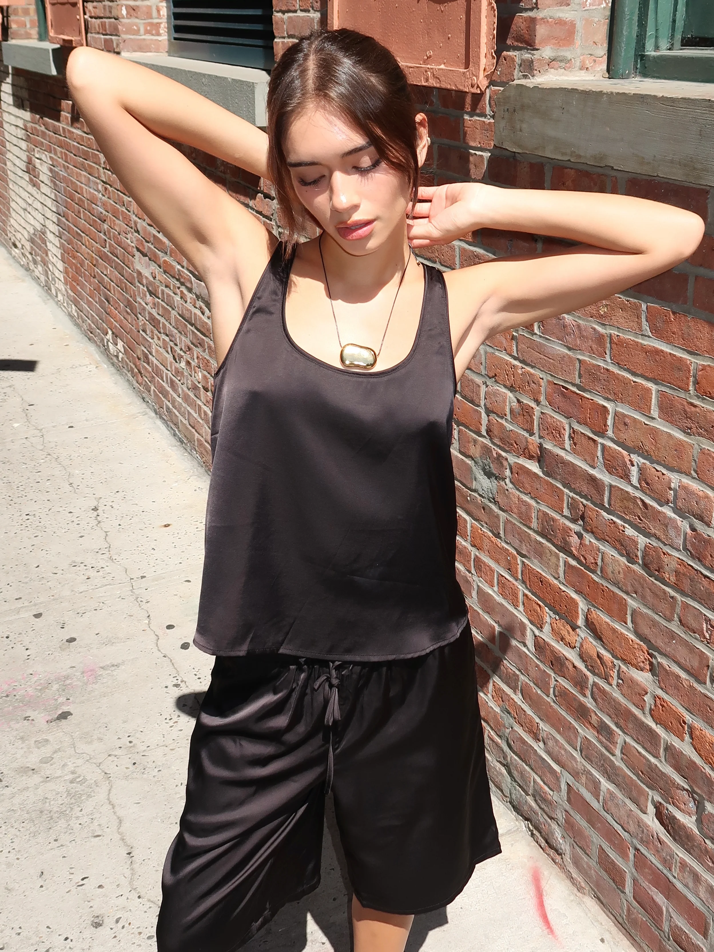 Mikayla Tank Top in Black - Image 4