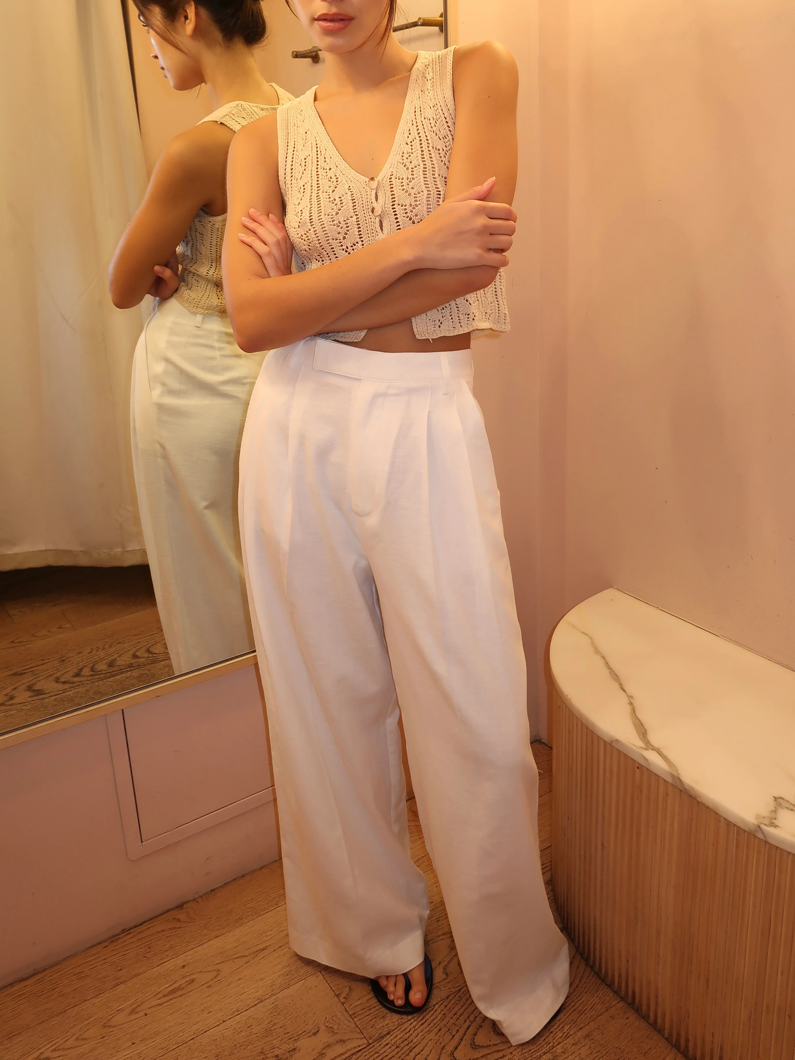 Milani Pants in White - Image 4