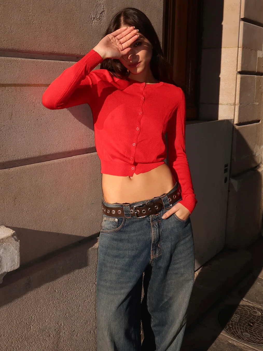 Monty Cardi in Cherry - Image 4